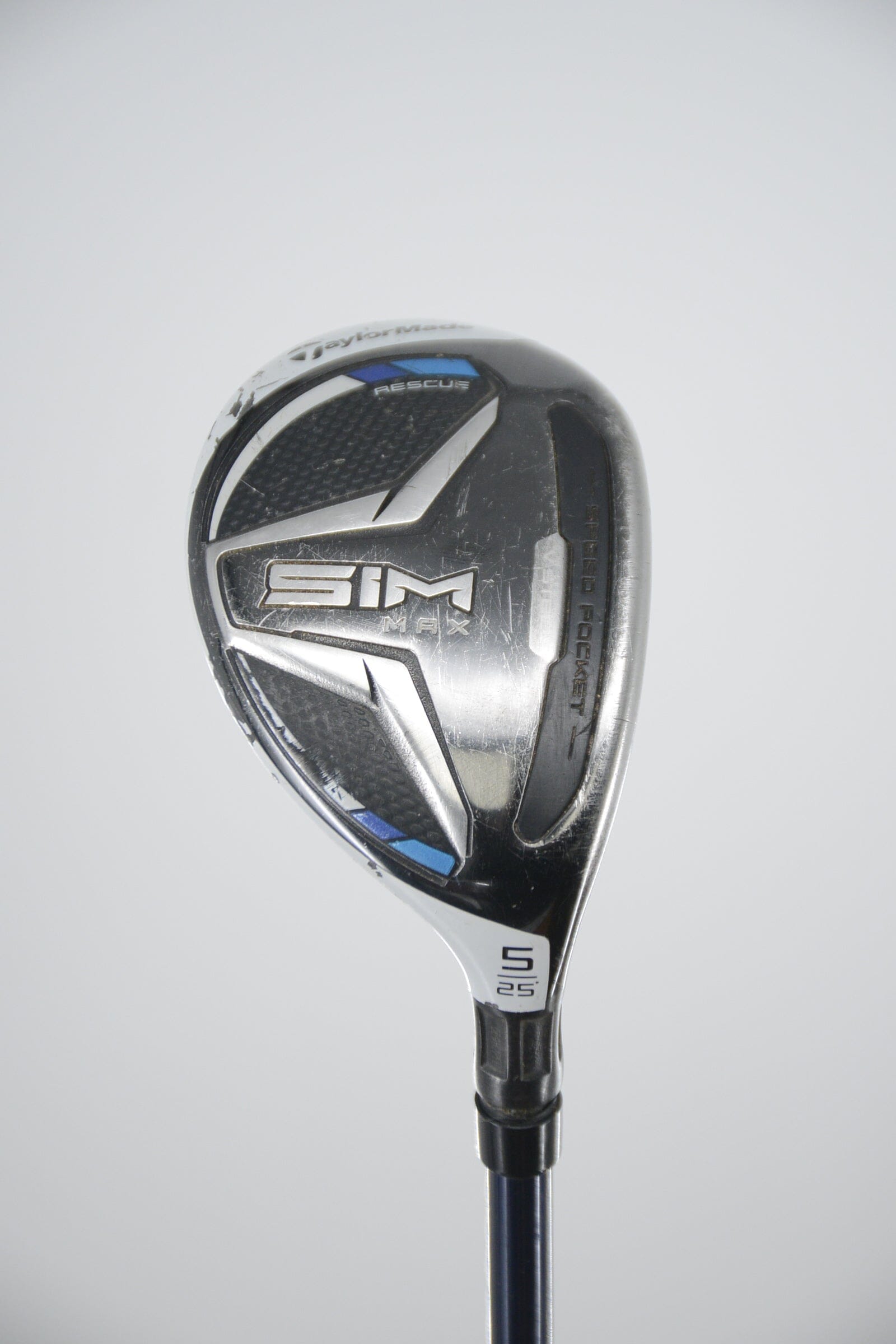 TaylorMade SIM Max 5 Hybrid S Flex 39.75" Golf Clubs GolfRoots 