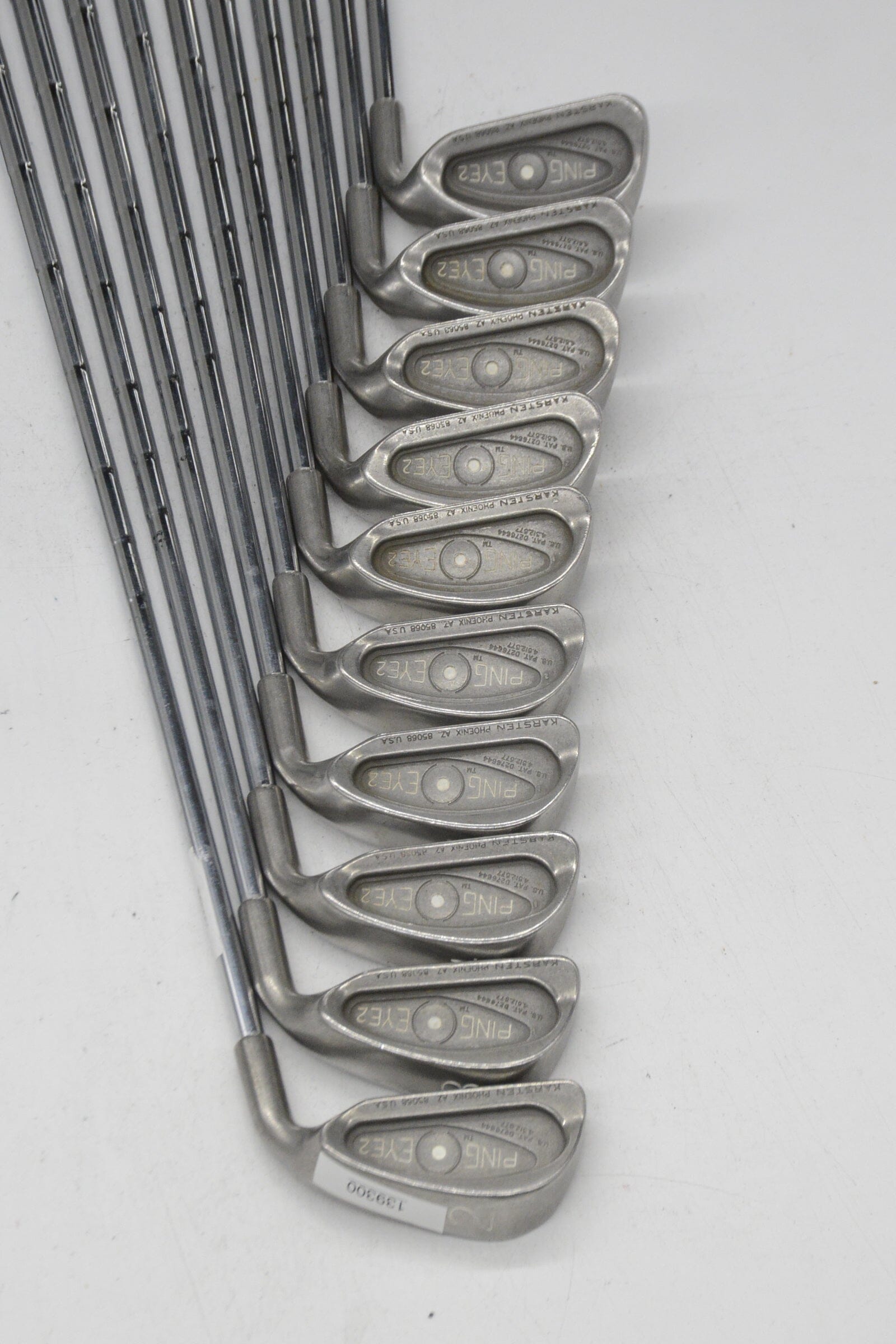 Ping Eye 2 2-PW, SW Iron Set S Flex Std Length Golf Clubs GolfRoots 