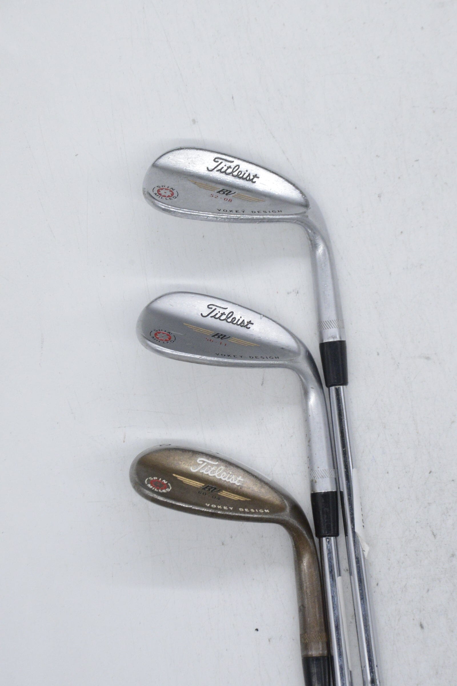 Titleist Vokey Spin Milled 52, 56, 60 Degree Wedge Set Wedge Flex Golf Clubs GolfRoots 