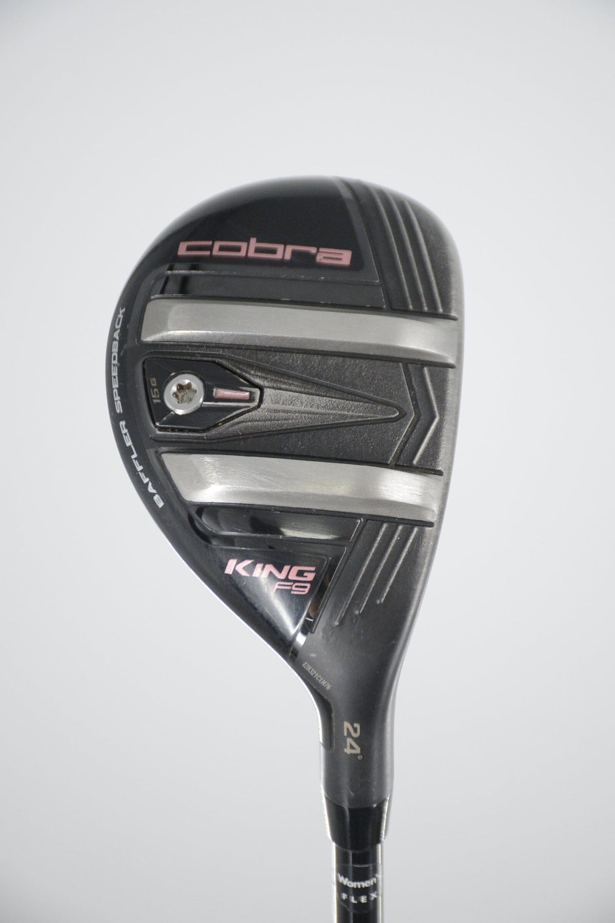 Women's Cobra King F9 Speedback 24 Degree Hybrid W Flex 37.25" Golf Hybrids Cobra 