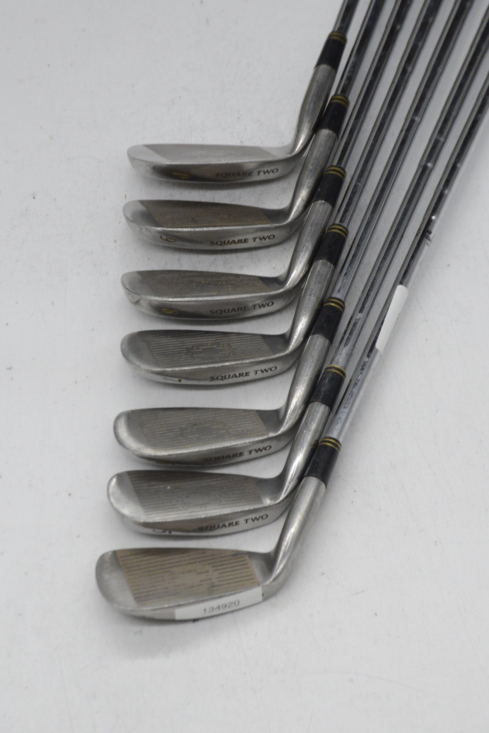 Square Two Powercircle Oversize 4-PW Iron Set S Flex +0.5" Golf Clubs GolfRoots 