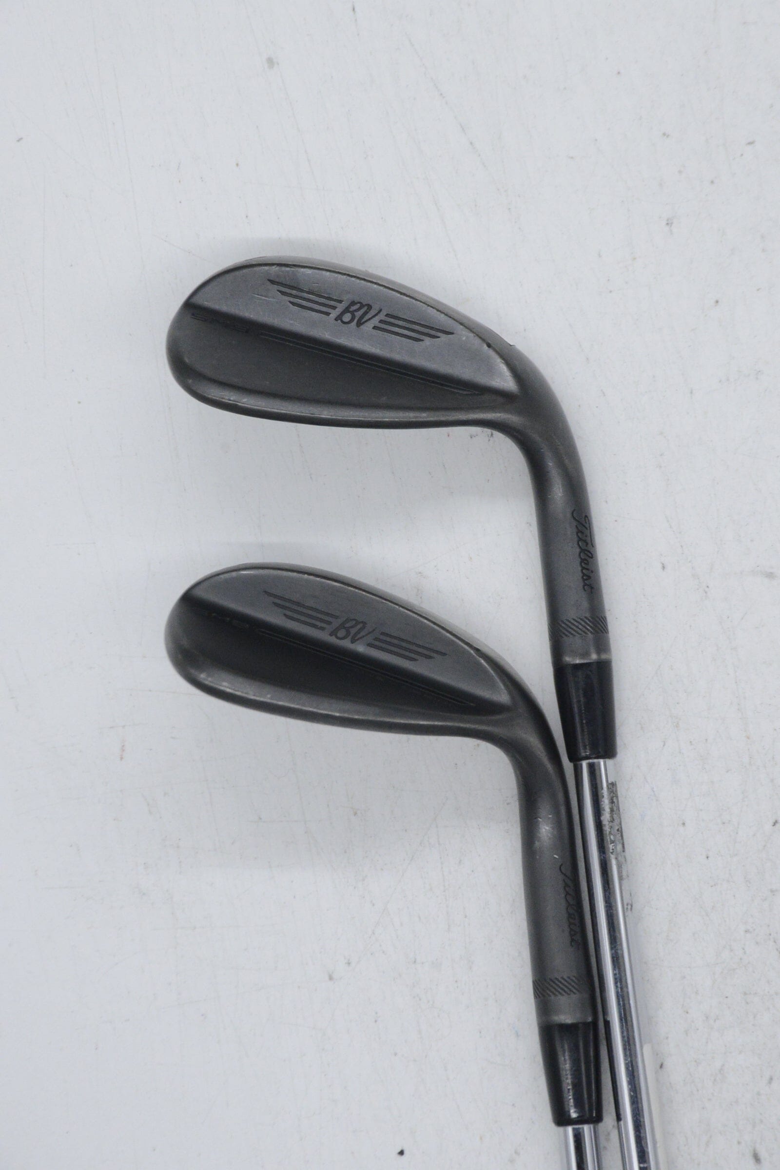 Titleist Vokey SM9 Jet Black 54 & 60 Degree Wedge Set Wedge Flex Golf Clubs GolfRoots 