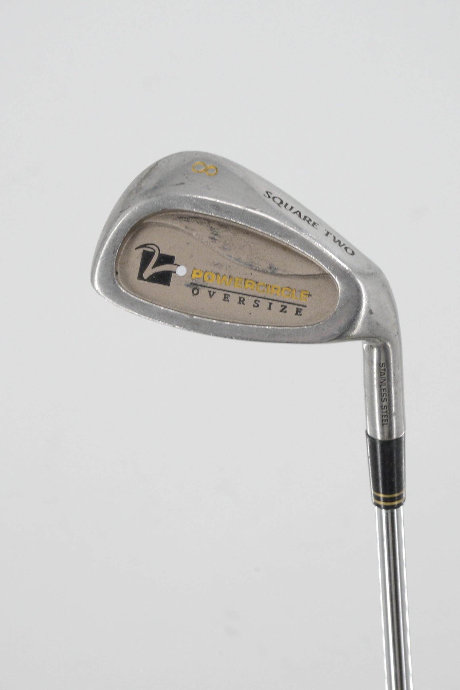 Square Two Powercircle Oversize 4-PW Iron Set S Flex +0.5" Golf Clubs GolfRoots 