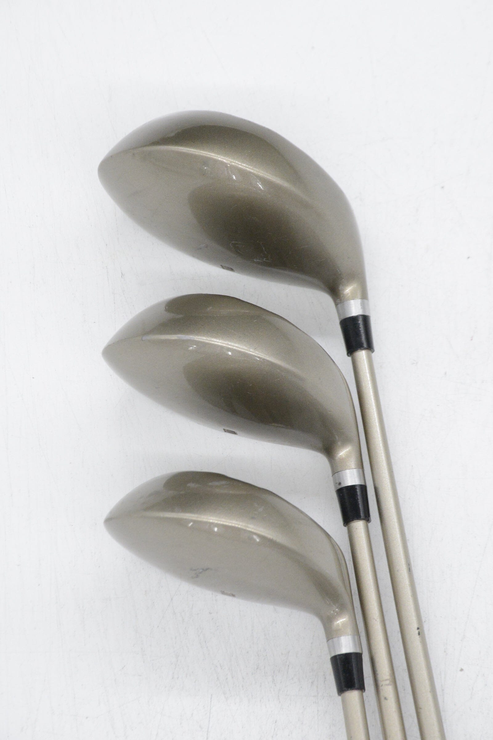 Women's Wilson Reflex Shock Trap D, 3W, 5W Wood Set W Flex Golf Clubs GolfRoots 