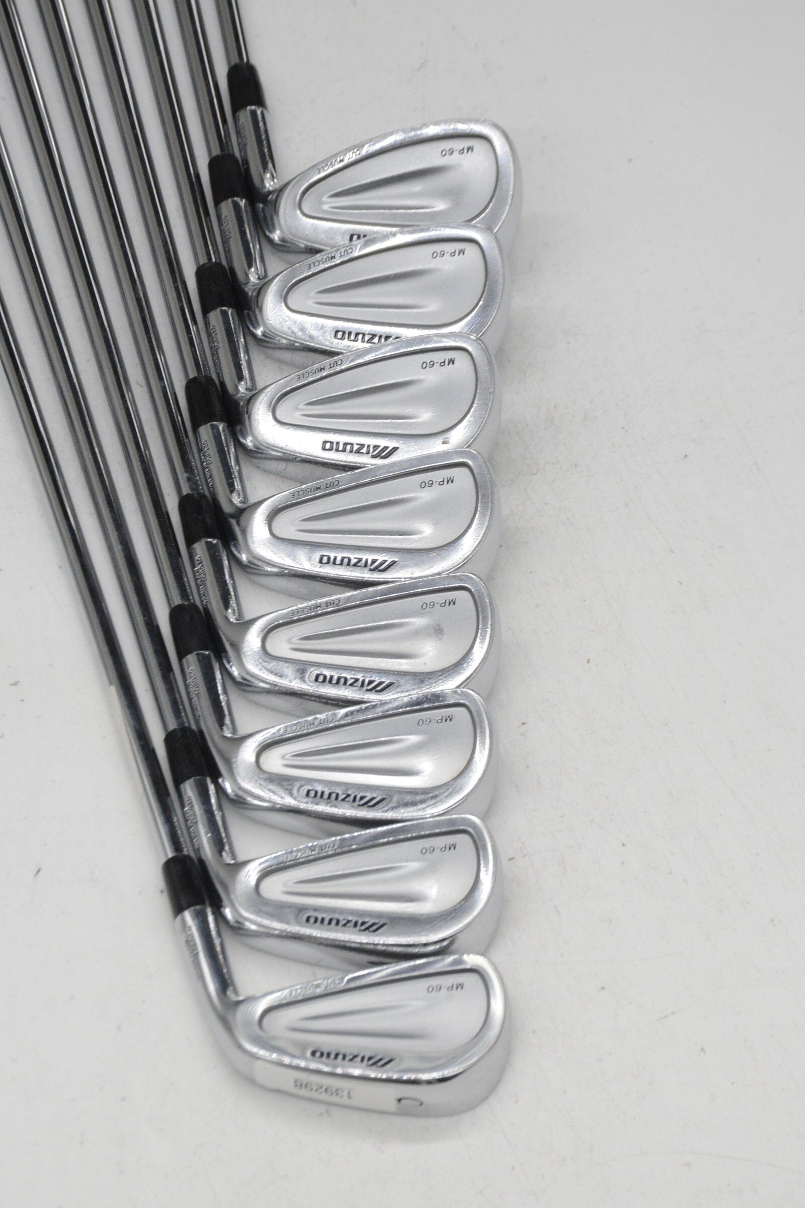 Mizuno MP 60 3-PW Iron Set S Flex +1" Golf Clubs GolfRoots 