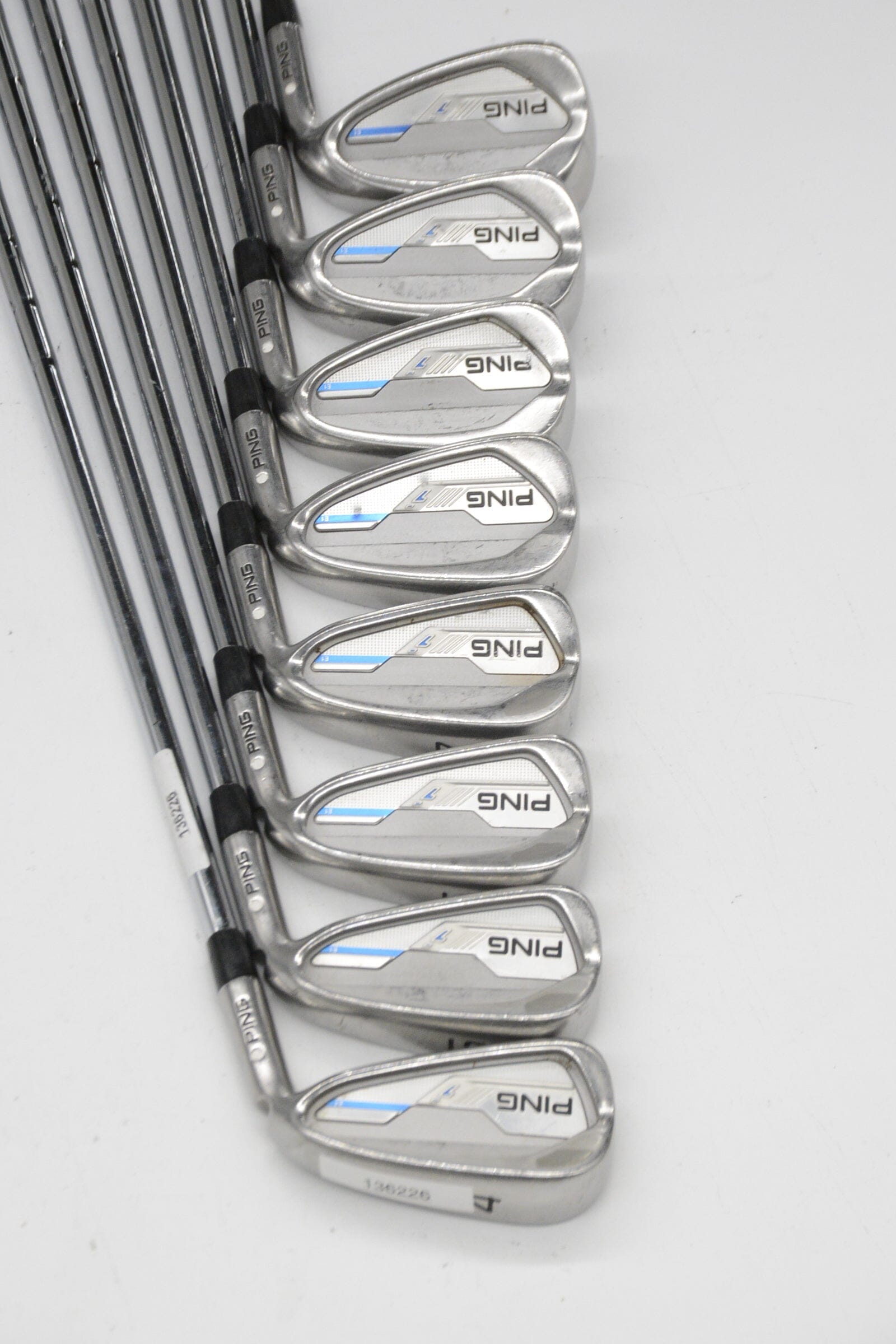 Ping I Series E1 4-UW Iron Set S Flex +0.25" Golf Clubs GolfRoots 