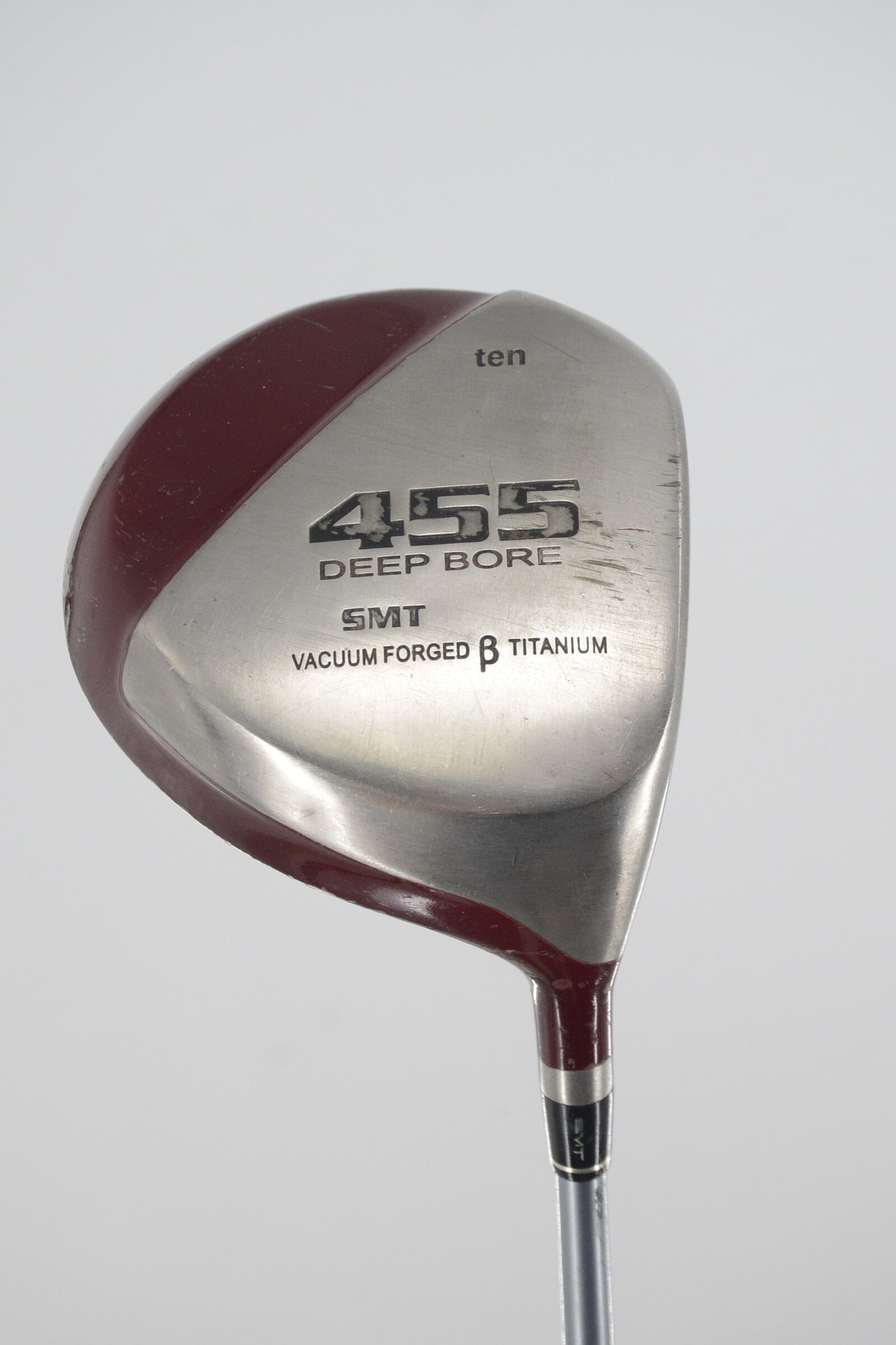 SMT 455 Deep Bore 10 Degree Driver S Flex 45.25" Golf Clubs GolfRoots 