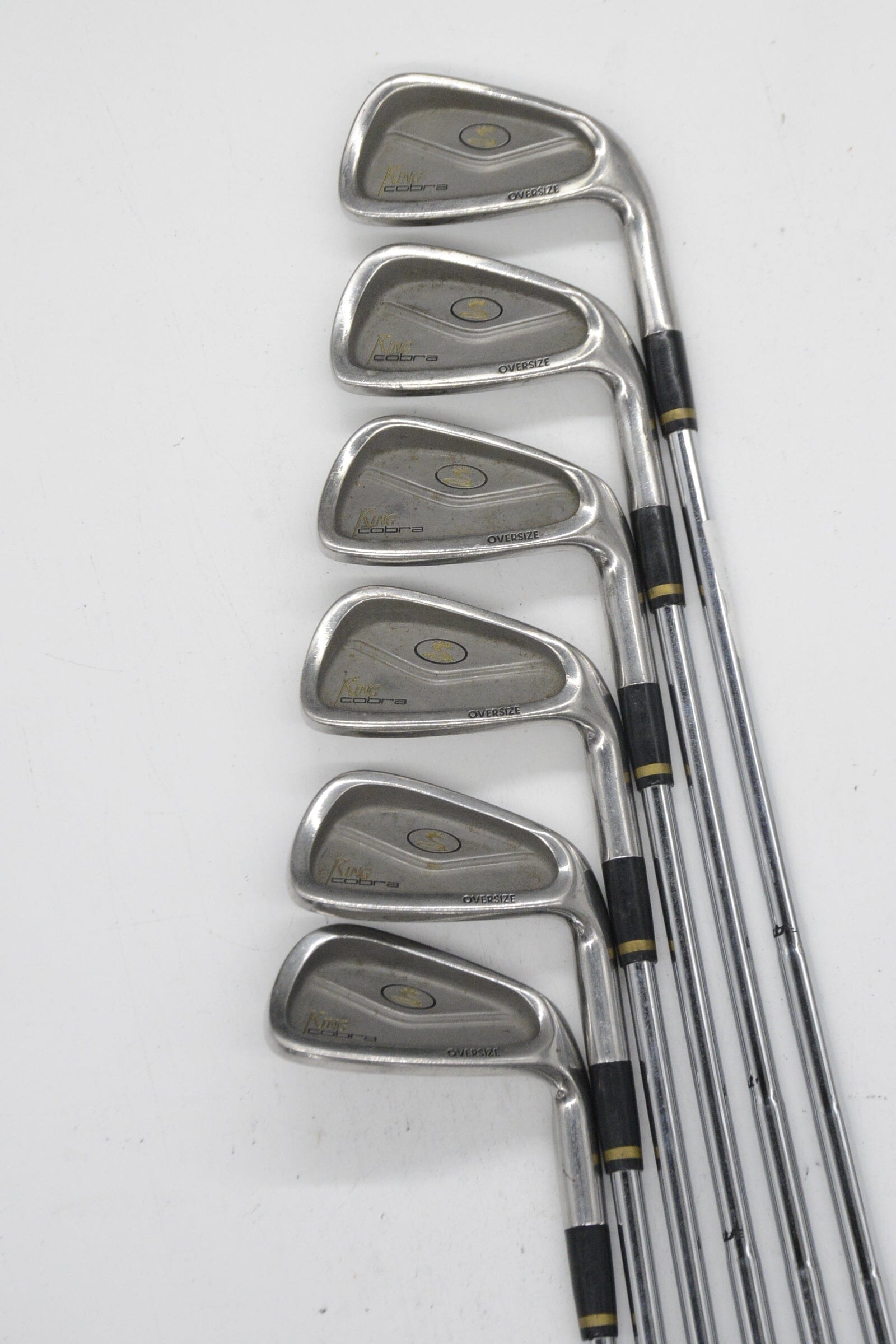 Cobra King Cobra Oversize 3-6, 8, PW Iron Set S Flex Std Length Golf Clubs GolfRoots 