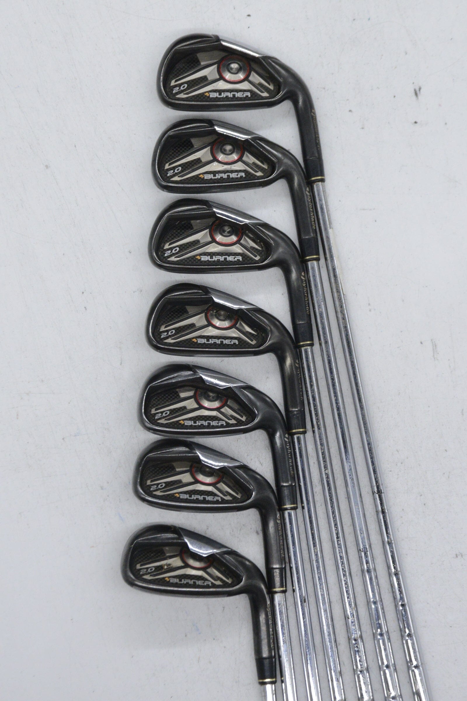 TaylorMade Burner 2.0 4-PW Iron Set S Flex +0.5" Golf Clubs GolfRoots 