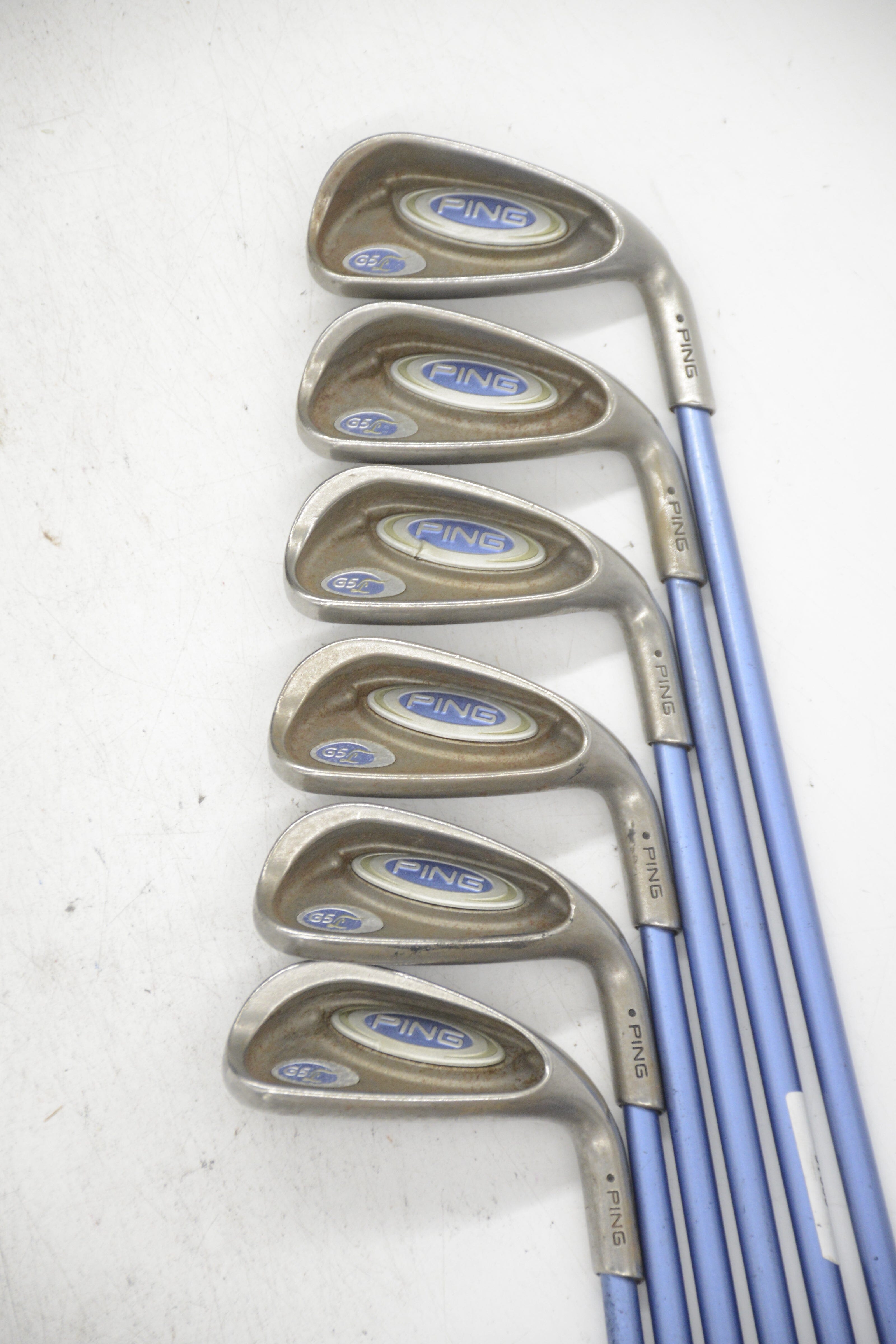 Women's Ping G5 5-PW Iron Set W Flex -0.25" Golf Clubs GolfRoots 