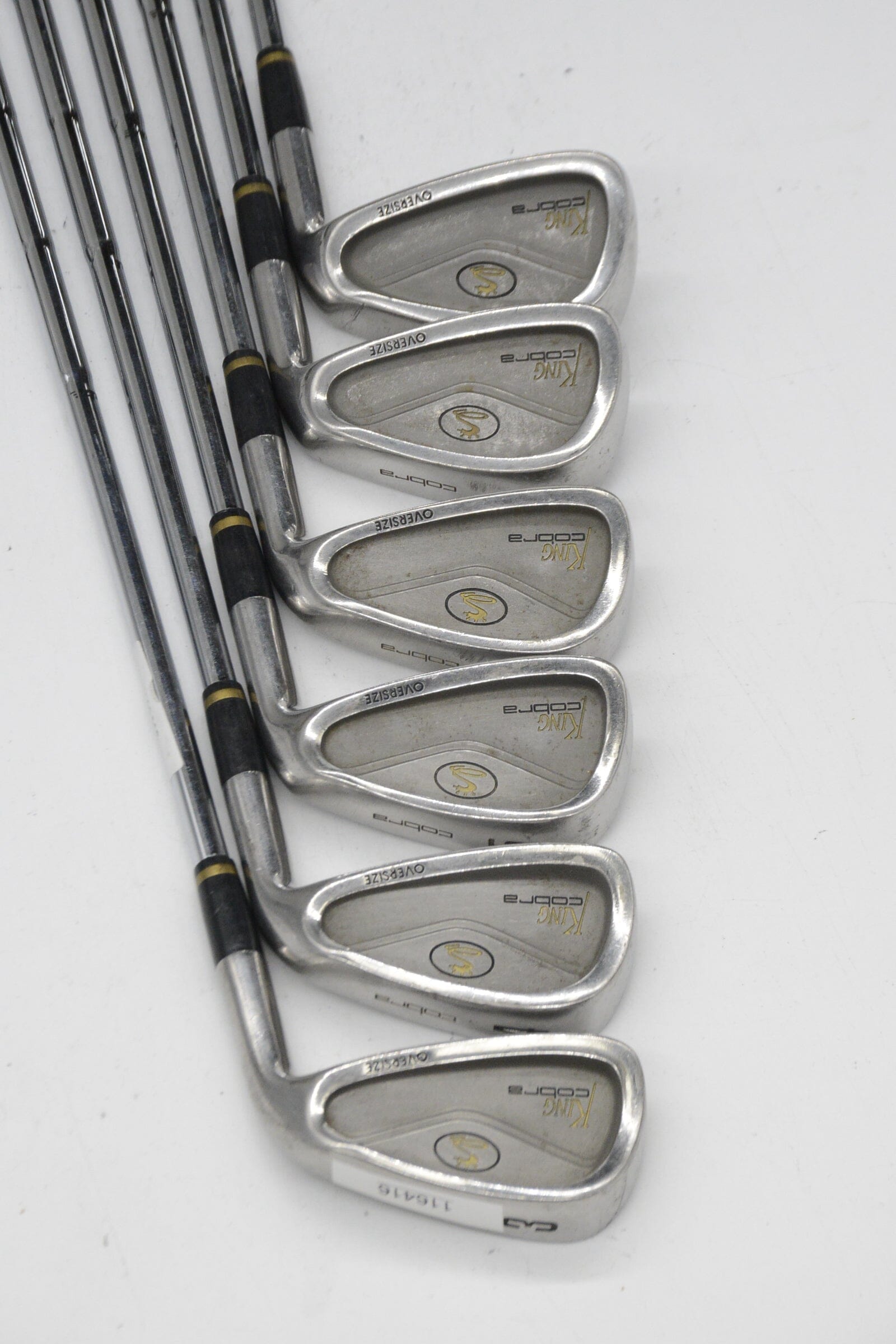 Cobra King Cobra Oversize 3-6, 8, PW Iron Set S Flex Std Length Golf Clubs GolfRoots 