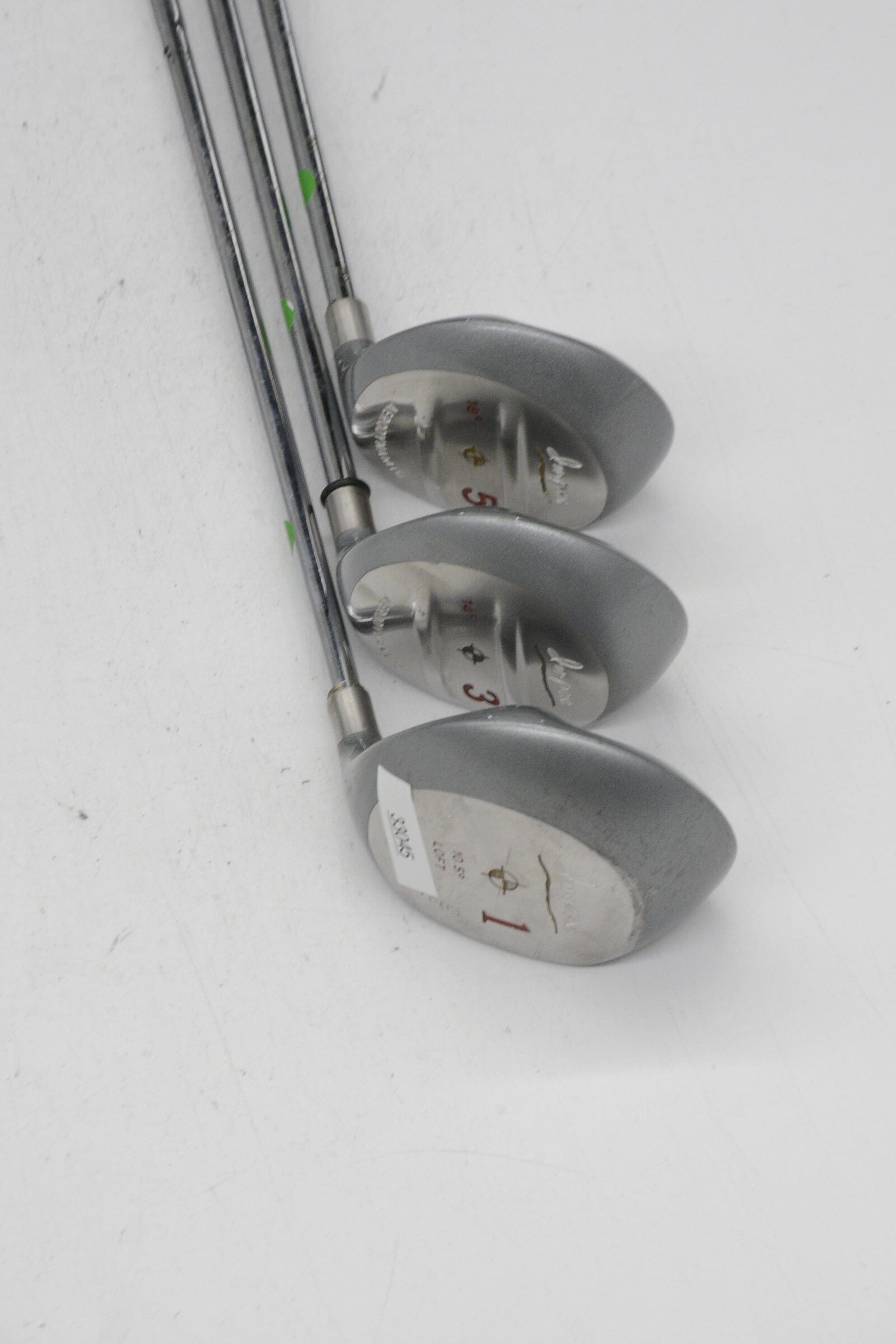 Impex Aerodynamic Contour D, 3W, 5W Wood Set R Flex Golf Clubs GolfRoots 