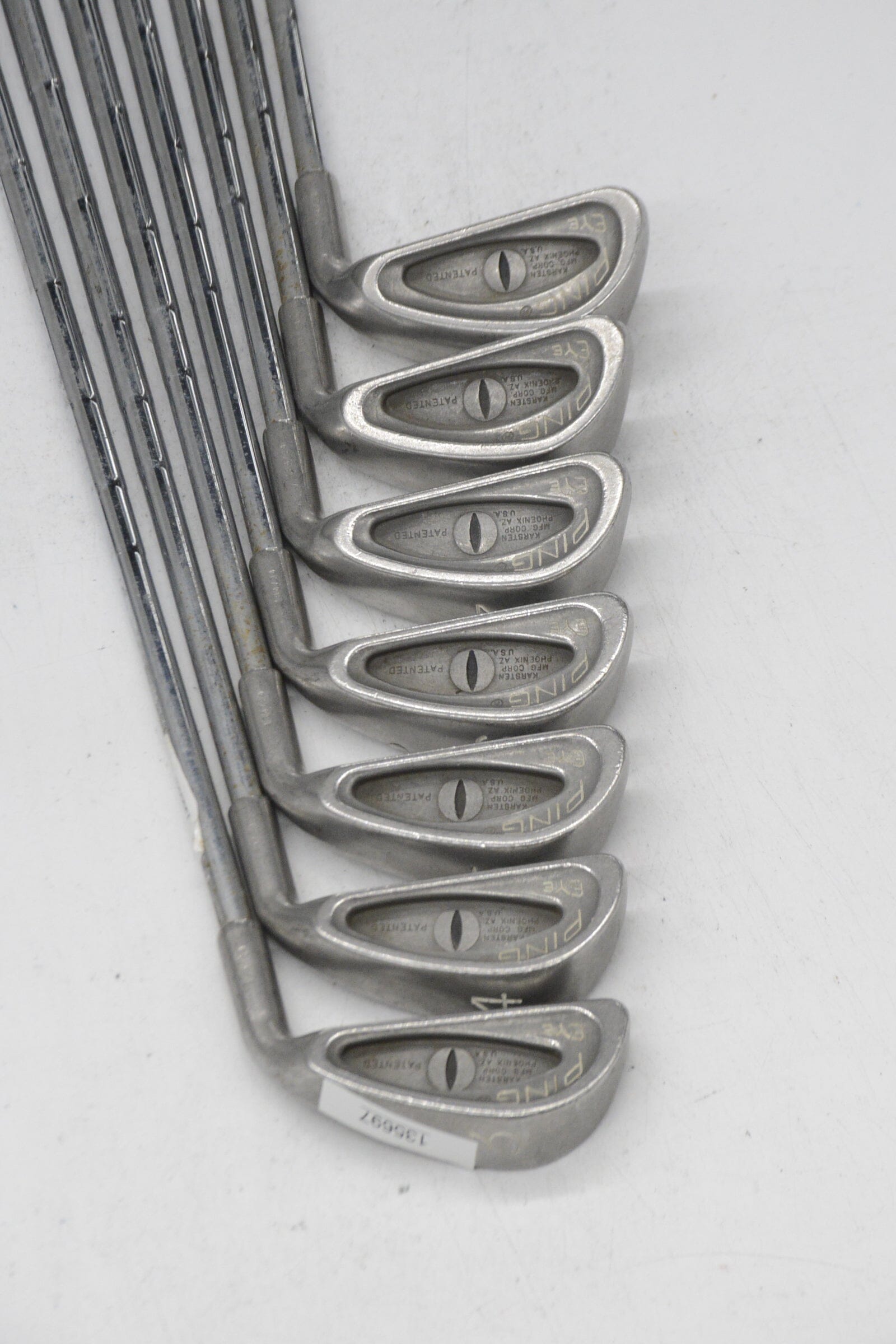 Ping Eye 3-9 Iron Set S Flex -0.5" Golf Clubs GolfRoots 