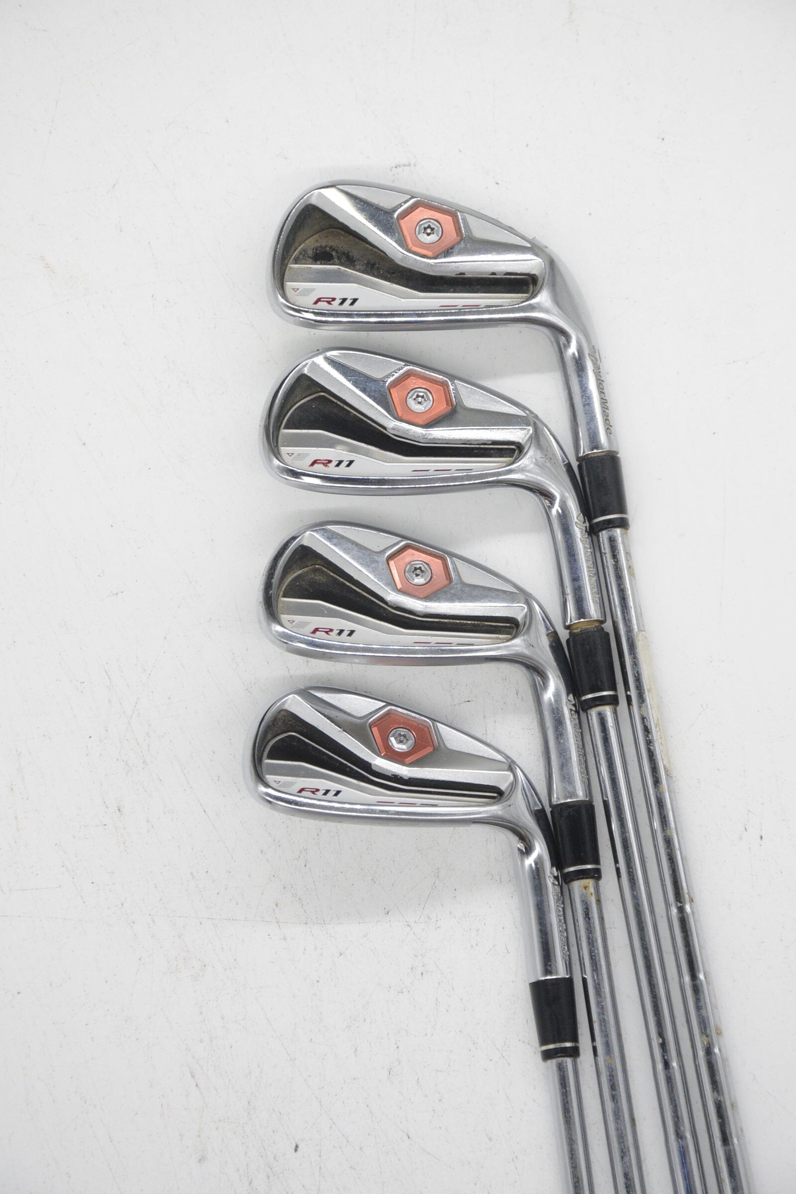 TaylorMade R11 7-PW Iron Set S Flex +0.25" Golf Clubs GolfRoots 