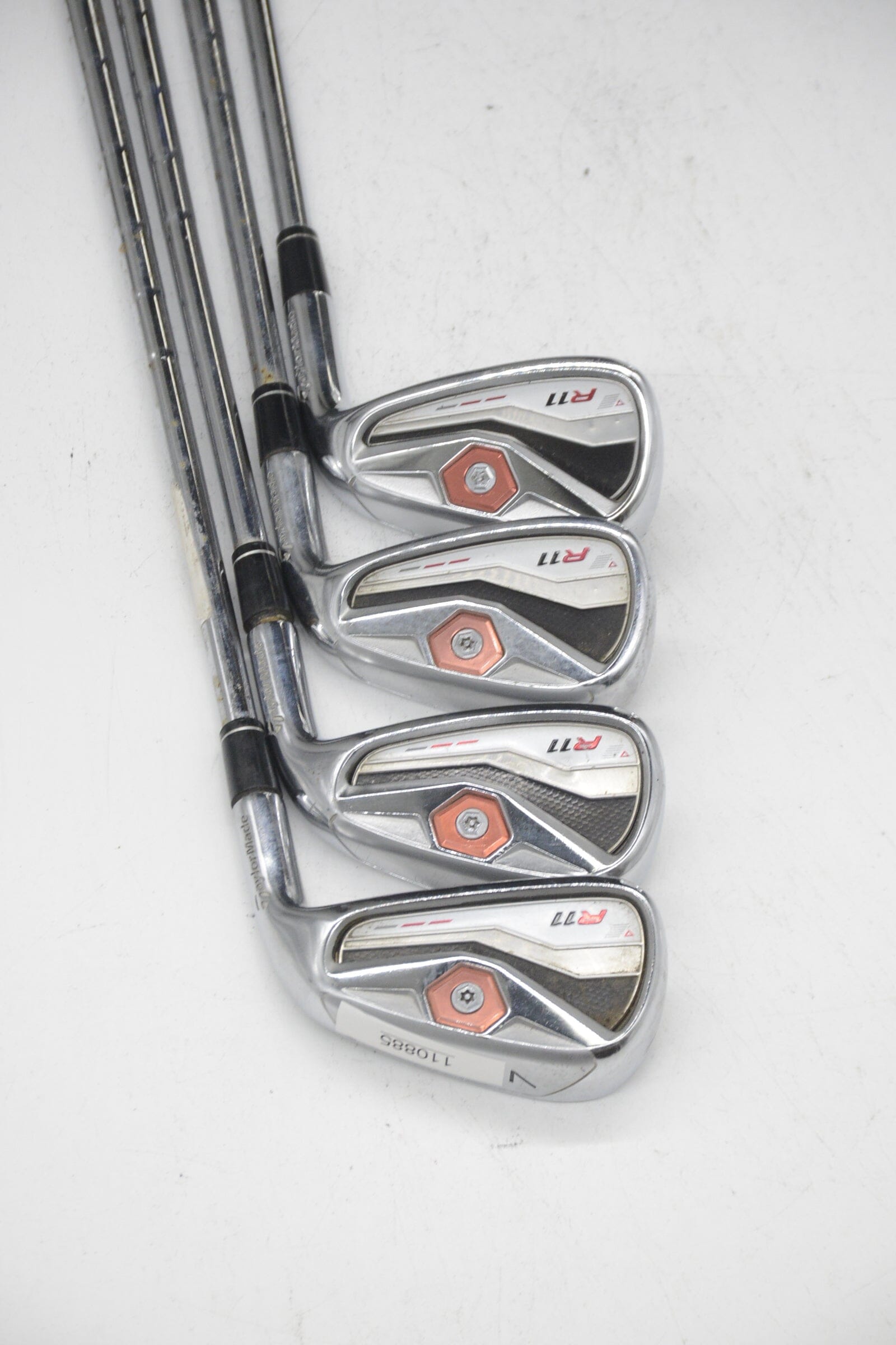 TaylorMade R11 7-PW Iron Set S Flex +0.25" Golf Clubs GolfRoots 