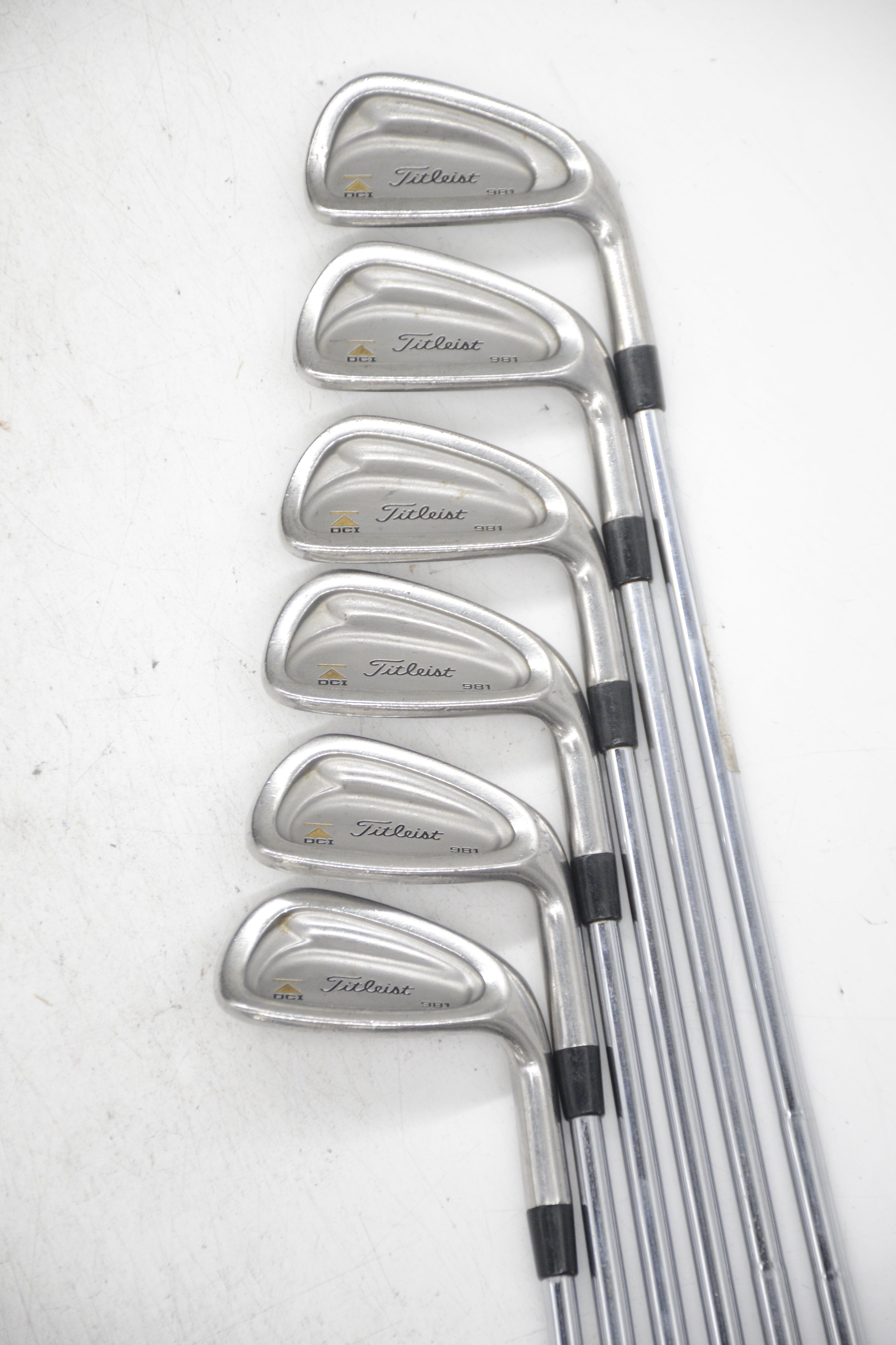 Titleist DCI 981 4-9 Iron Set S Flex Std Length Golf Clubs GolfRoots 