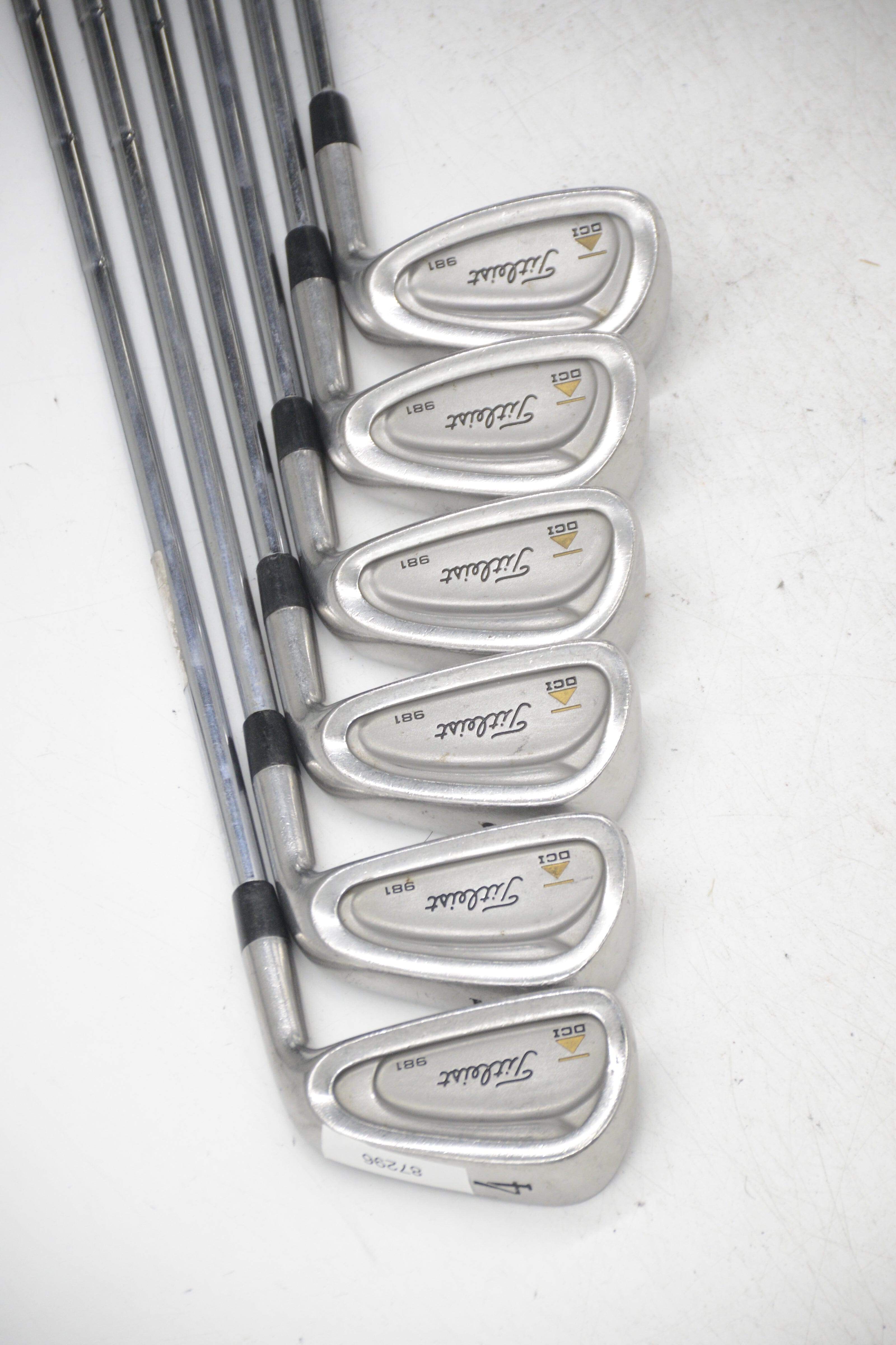 Titleist DCI 981 4-9 Iron Set S Flex Std Length Golf Clubs GolfRoots 