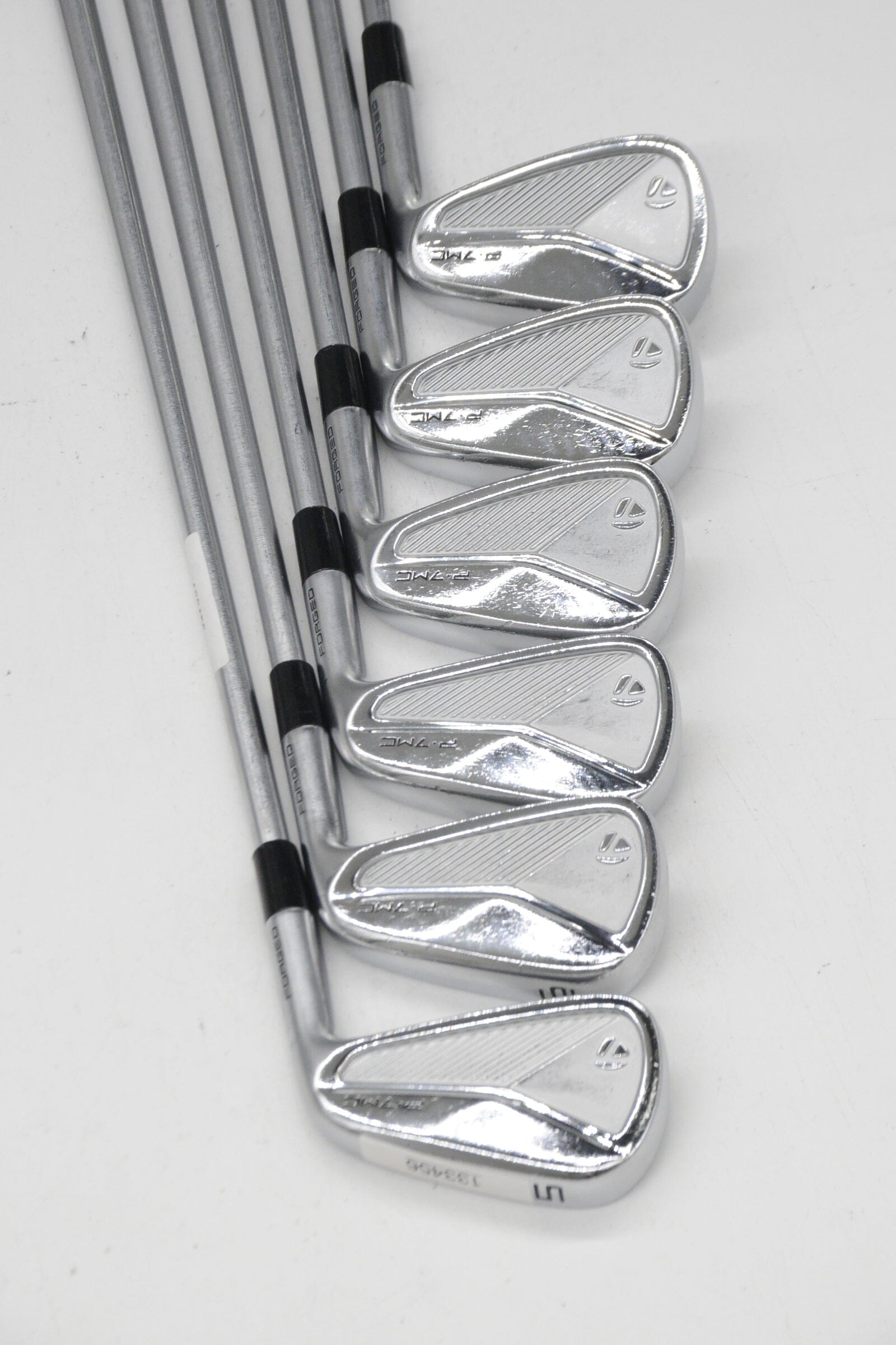 TaylorMade P7MC 2023 5-PW Iron Set S Flex -0.75" Golf Clubs GolfRoots 