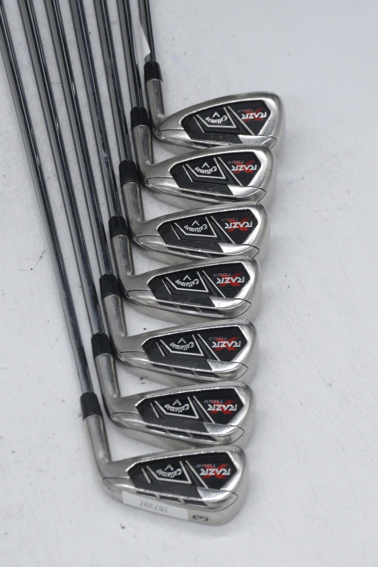 Callaway RAZR X 3-9 Iron Set S Flex Std Length Golf Clubs GolfRoots 
