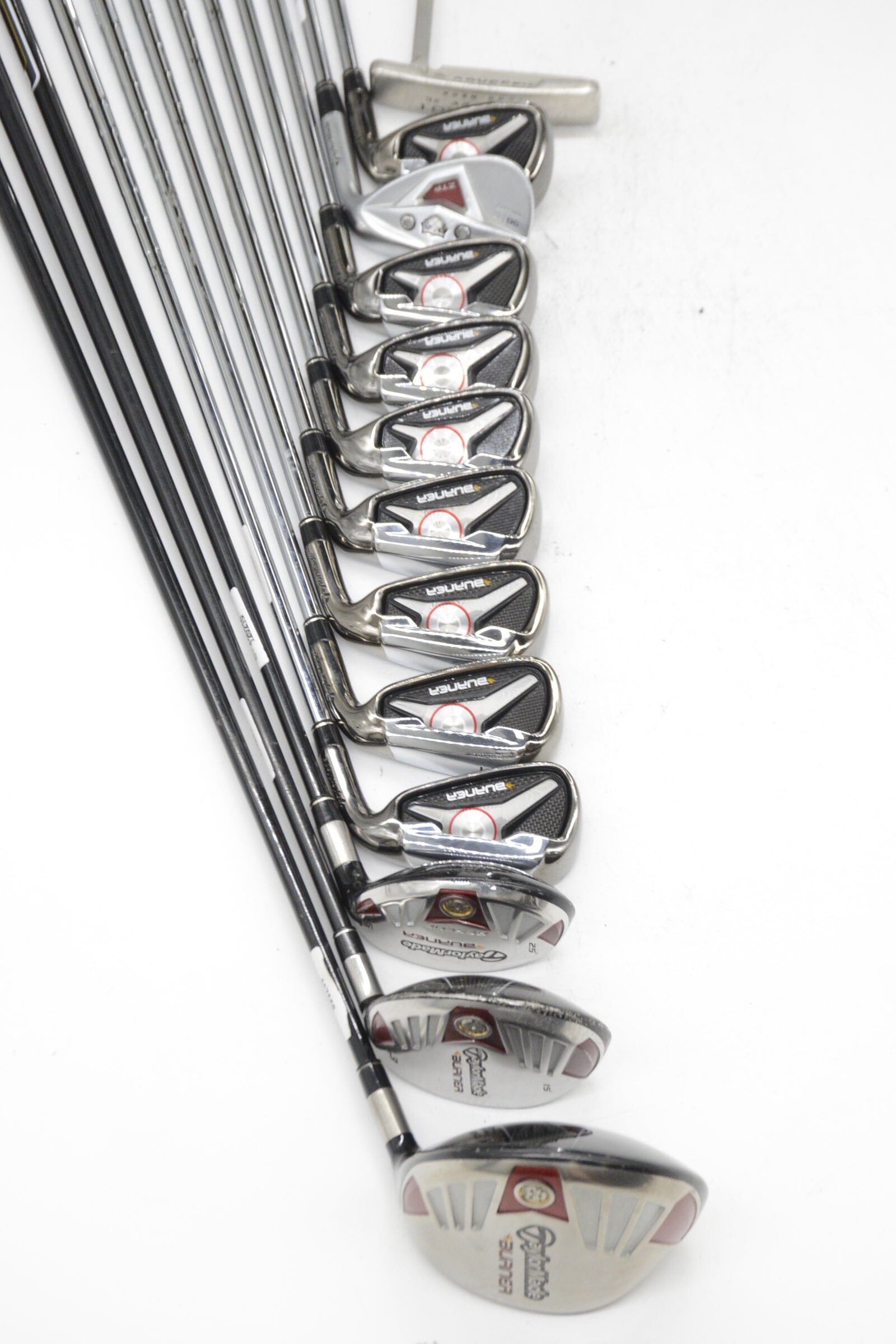 TaylorMade Burner '09 Mixed Full Set R Flex +0.75" Golf Clubs GolfRoots 
