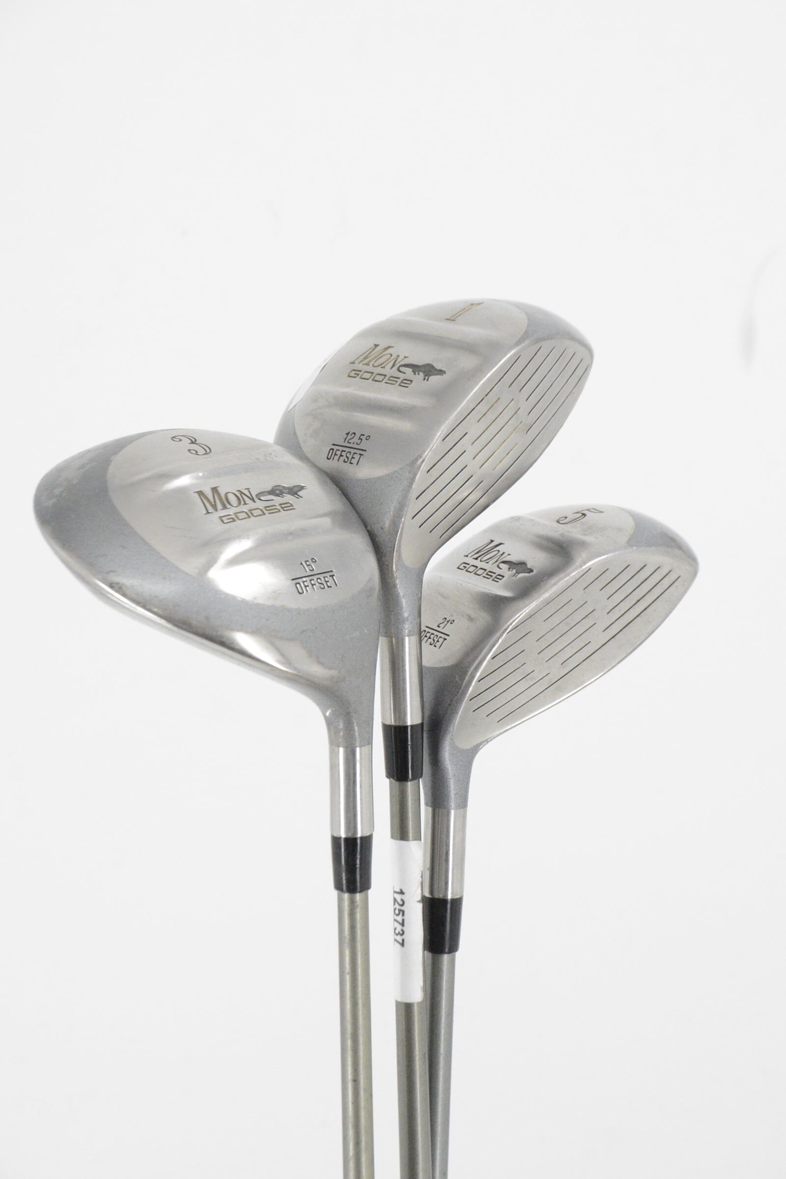 Mongoose Offset D, 3W, 5W Wood Set SR Flex Golf Clubs GolfRoots 