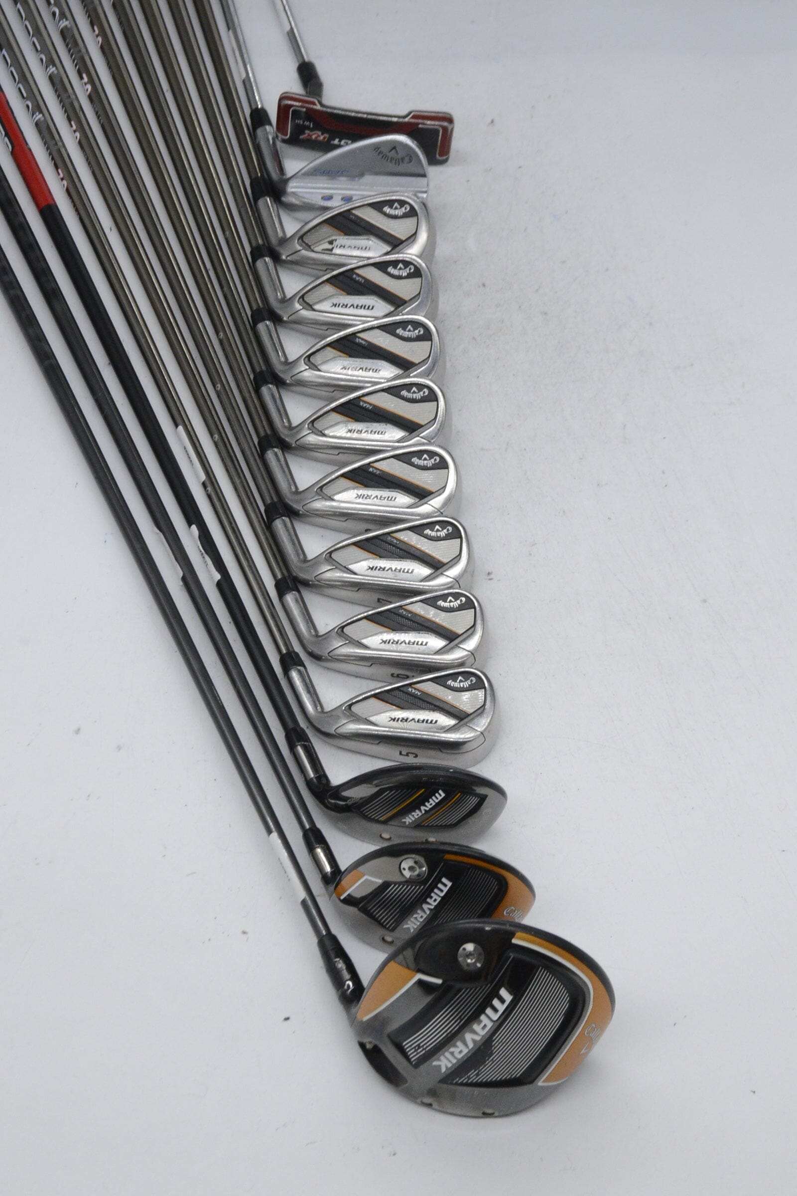 Callaway Mavrik Max Mixed Full Set R Flex -0.5" Golf Clubs GolfRoots 