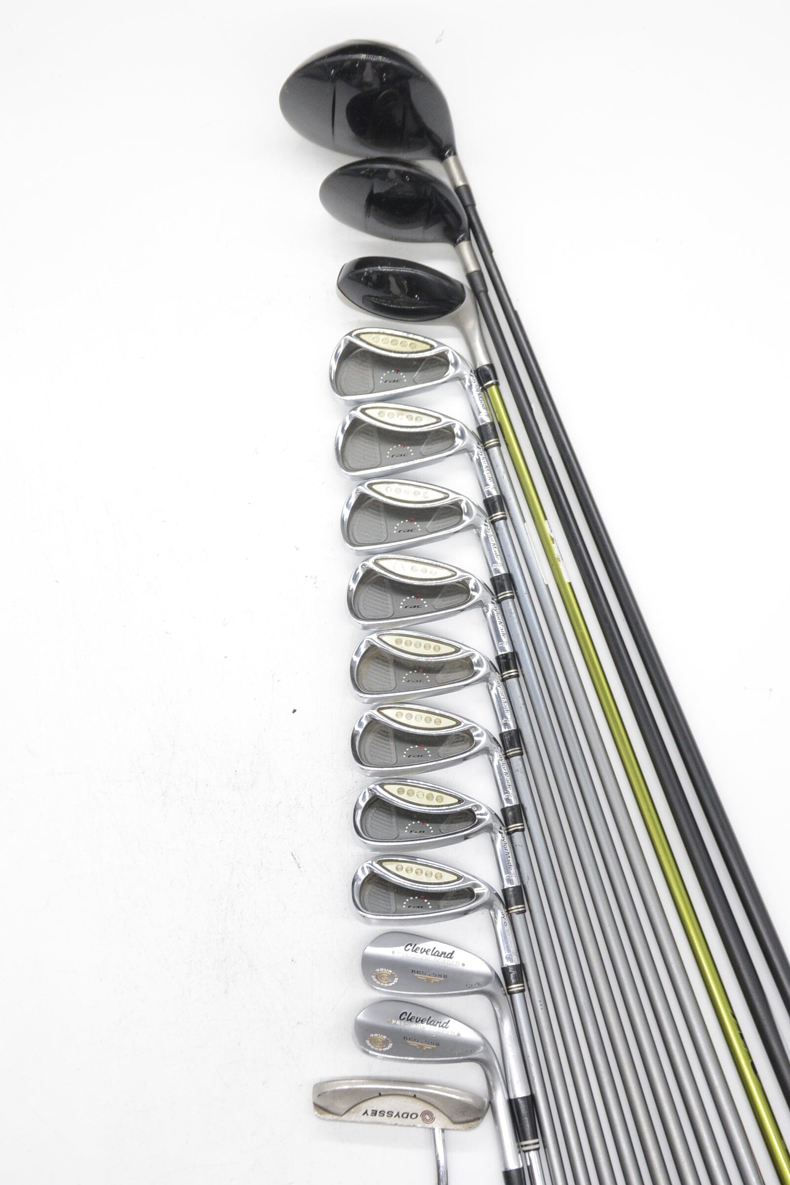 TaylorMade Rac CGB Mixed Full Set R Flex Std Length Golf Clubs GolfRoots 