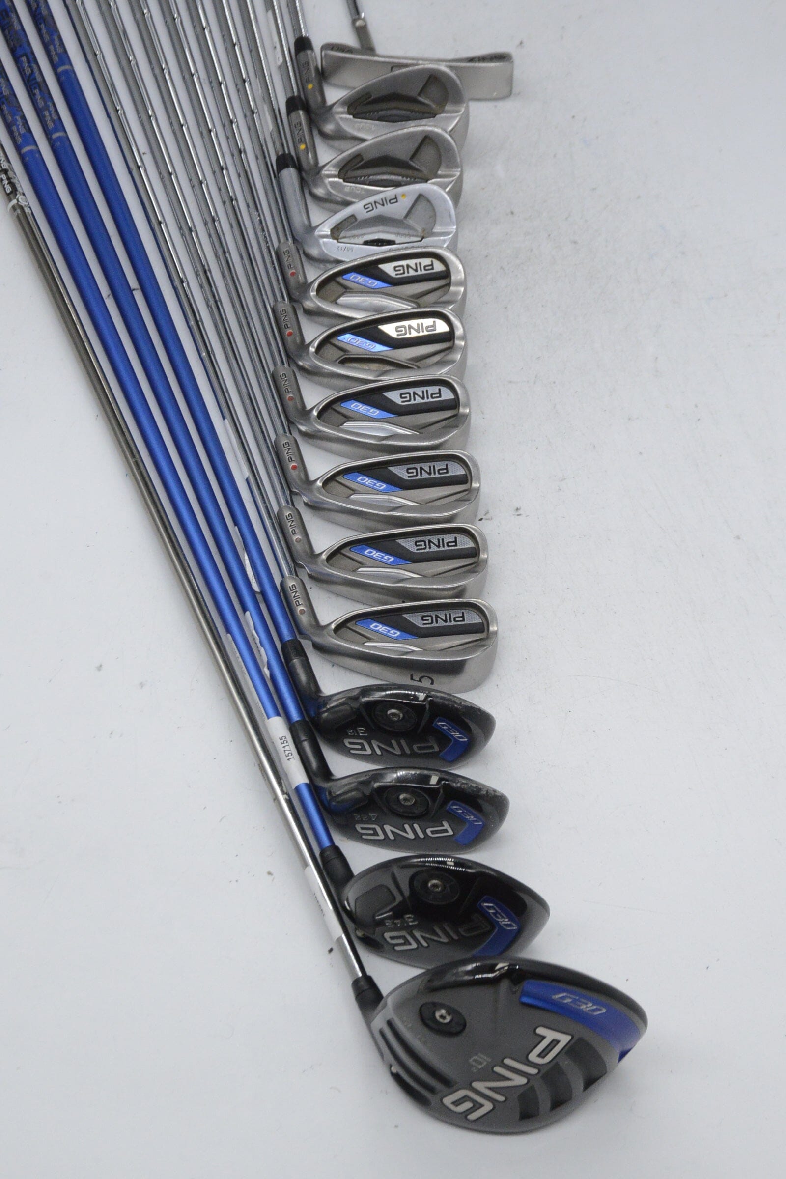 Ping G30 Mixed Full Set S Flex +0.25" Golf Clubs GolfRoots 