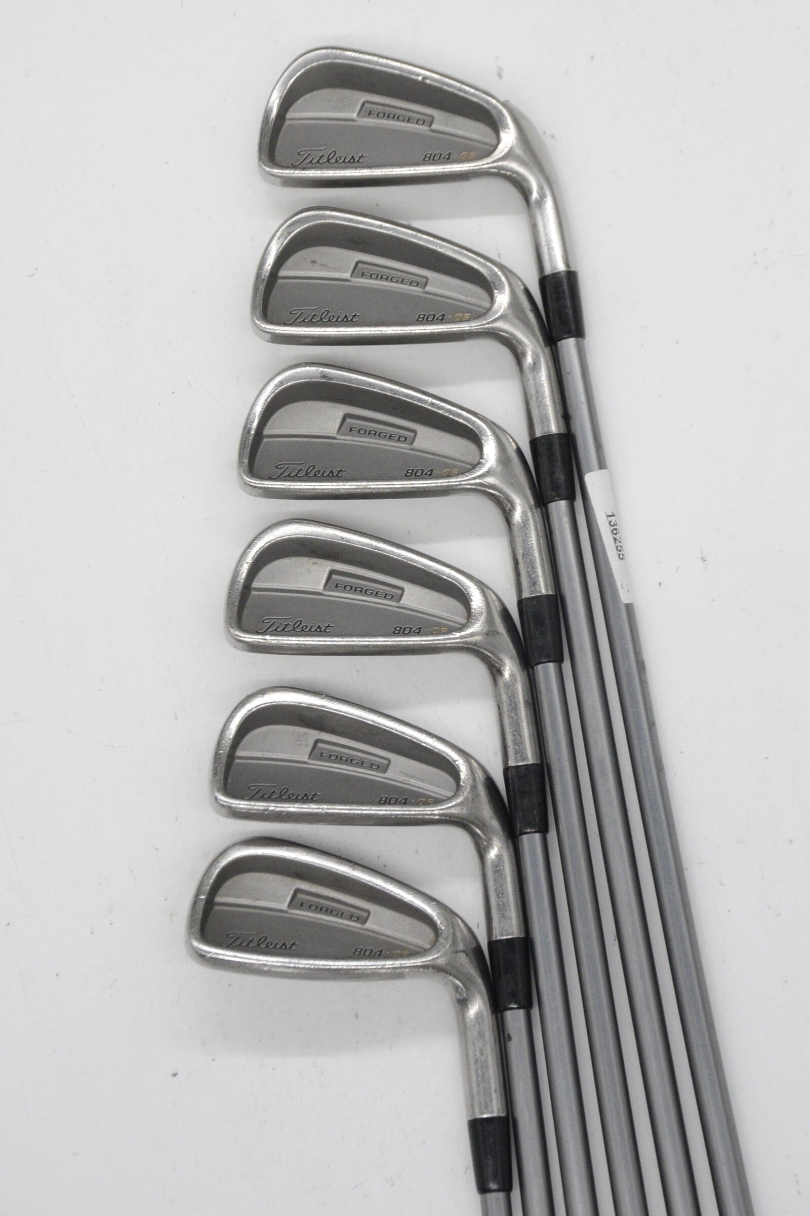 Titleist 804.OS 3-8 Iron Set S Flex -0.5" Golf Clubs GolfRoots 