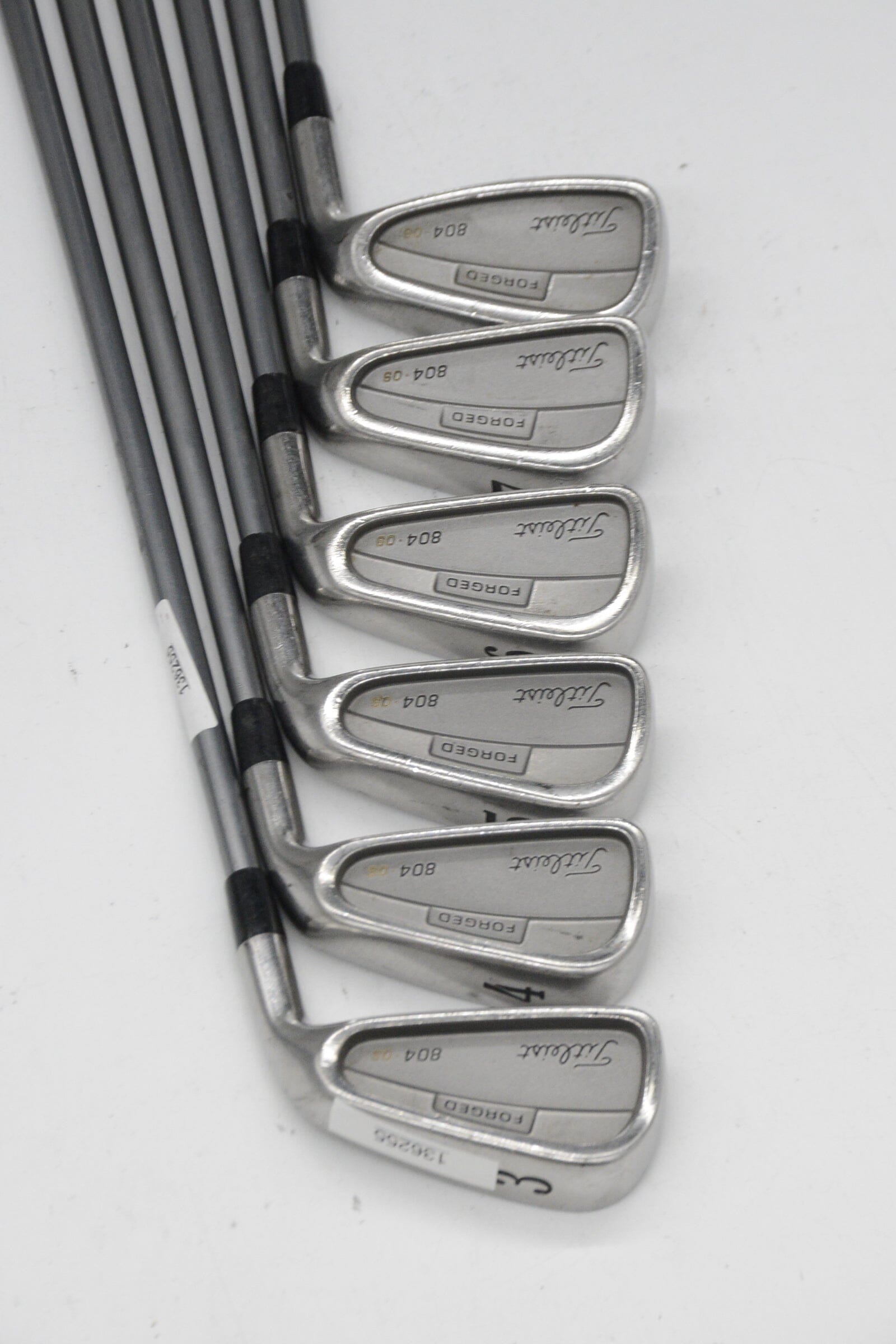 Titleist 804.OS 3-8 Iron Set S Flex -0.5" Golf Clubs GolfRoots 