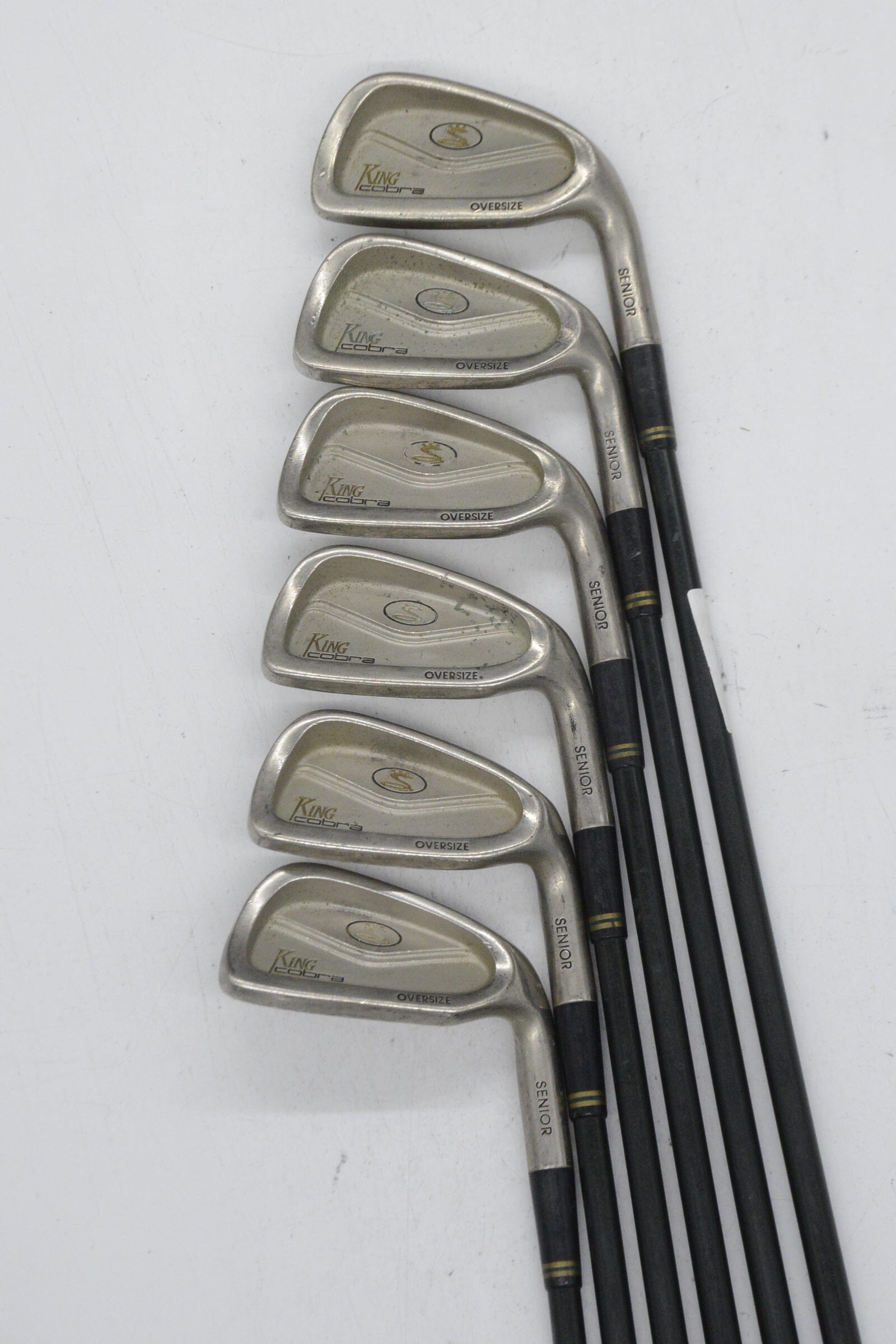 Cobra King Cobra II Senior 3, 5-9 Iron Set SR Flex Std Length Golf Clubs GolfRoots 