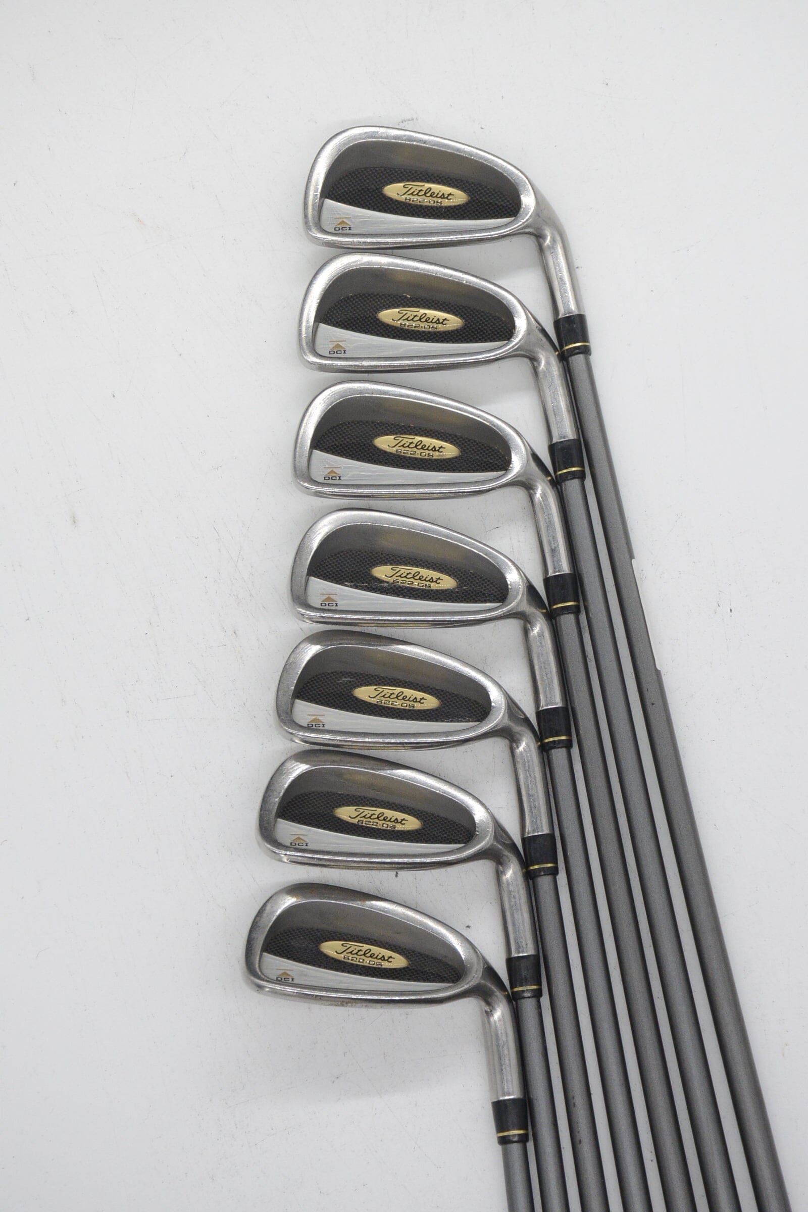 Titleist DCI 822 Oversize 4-PW Iron Set R Flex Std Length Golf Clubs GolfRoots 