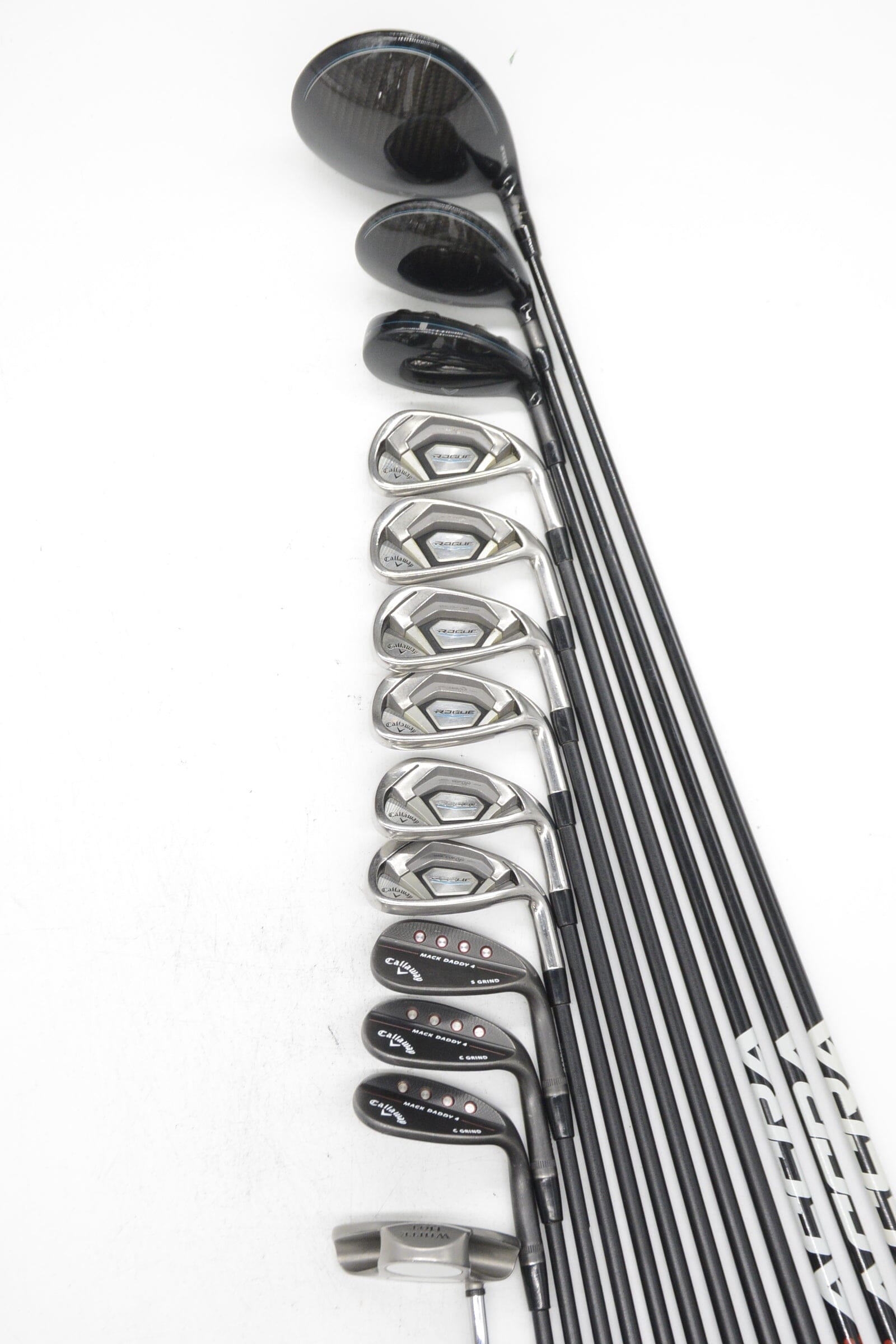 Callaway Rogue Mixed Full Set R Flex -0.75" Golf Clubs GolfRoots 