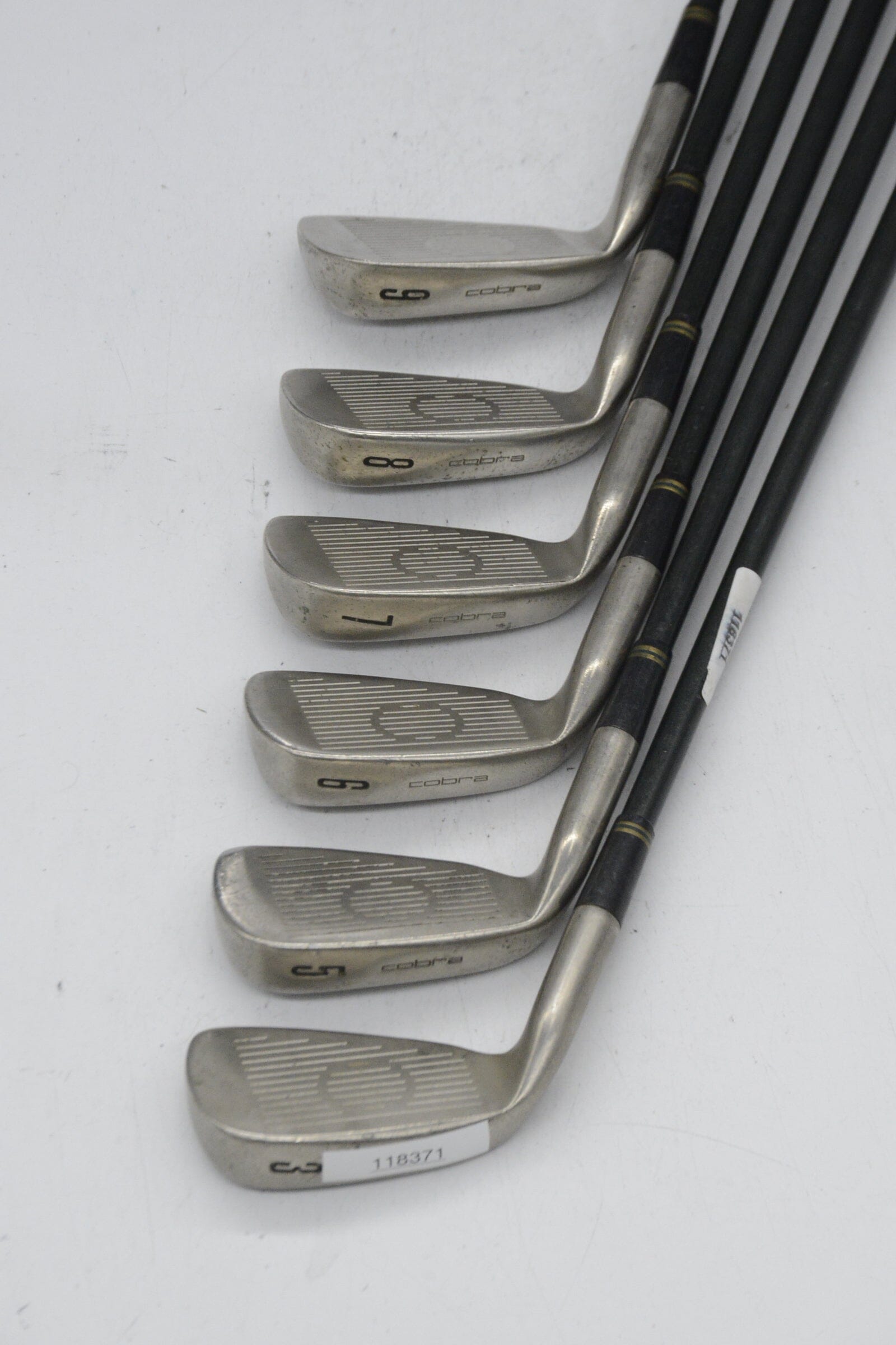 Cobra King Cobra II Senior 3, 5-9 Iron Set SR Flex Std Length Golf Clubs GolfRoots 