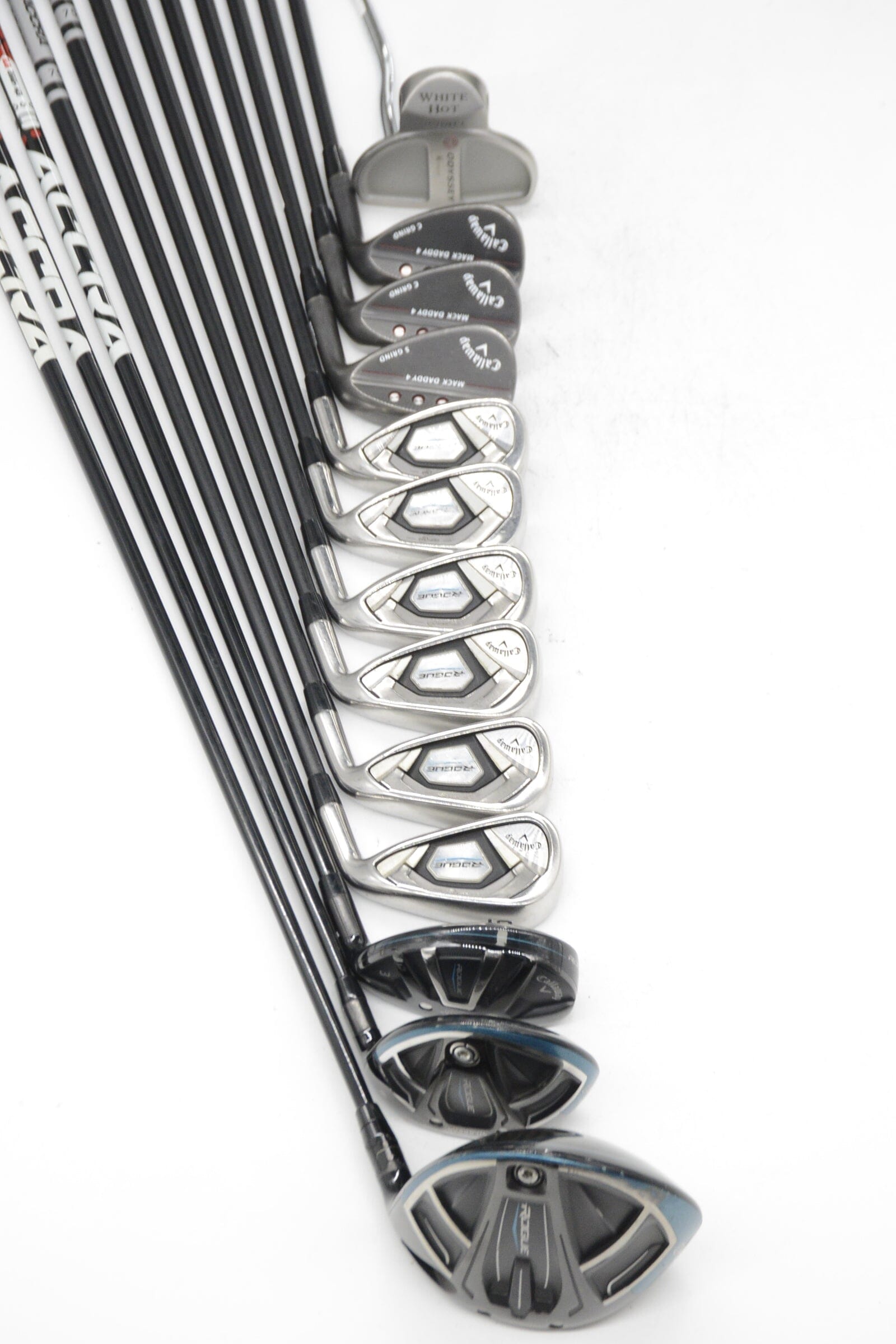 Callaway Rogue Mixed Full Set R Flex -0.75" Golf Clubs GolfRoots 