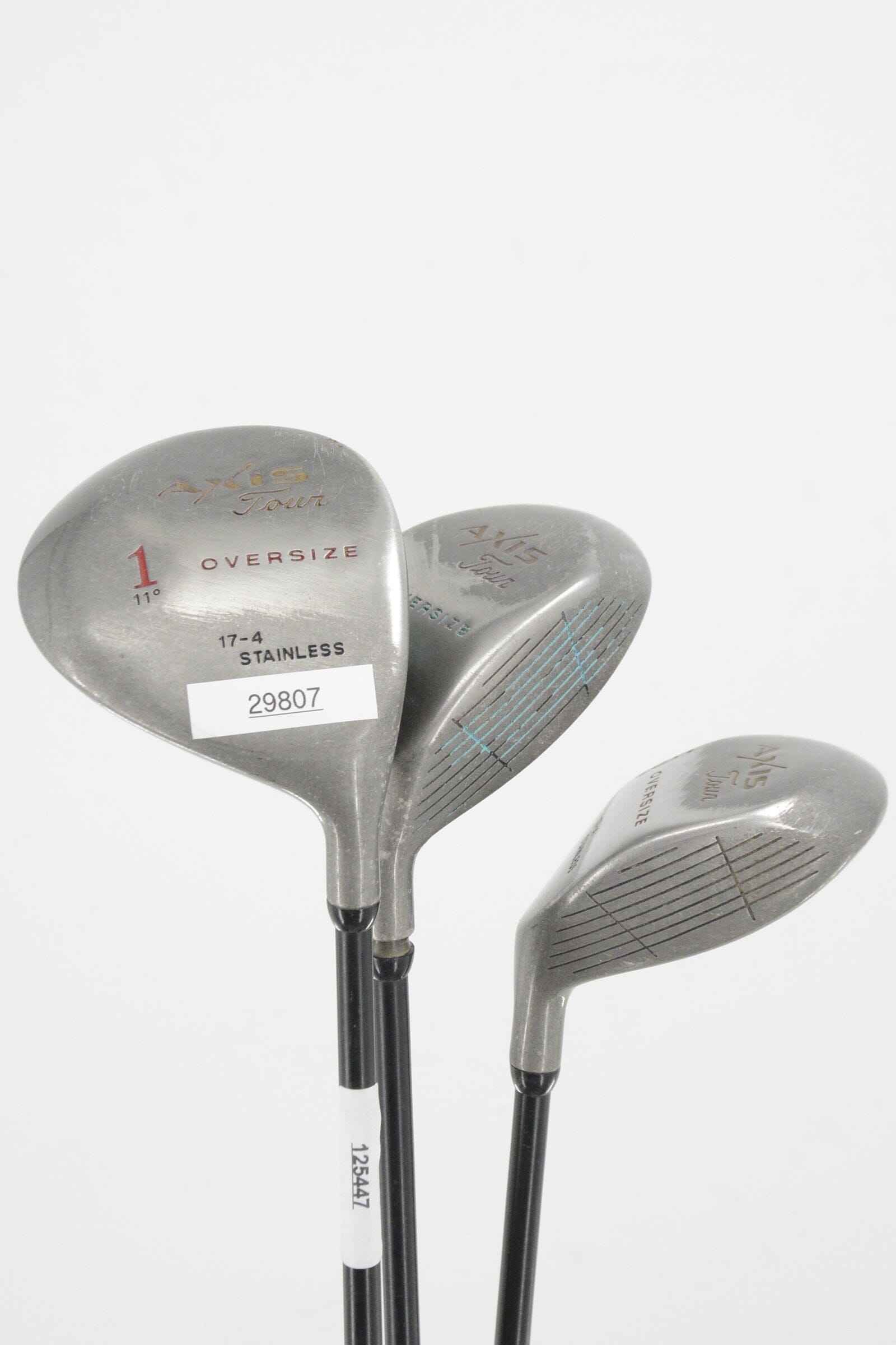 Axis Tour Oversize D, 3W, 5W S Flex Golf Clubs GolfRoots 