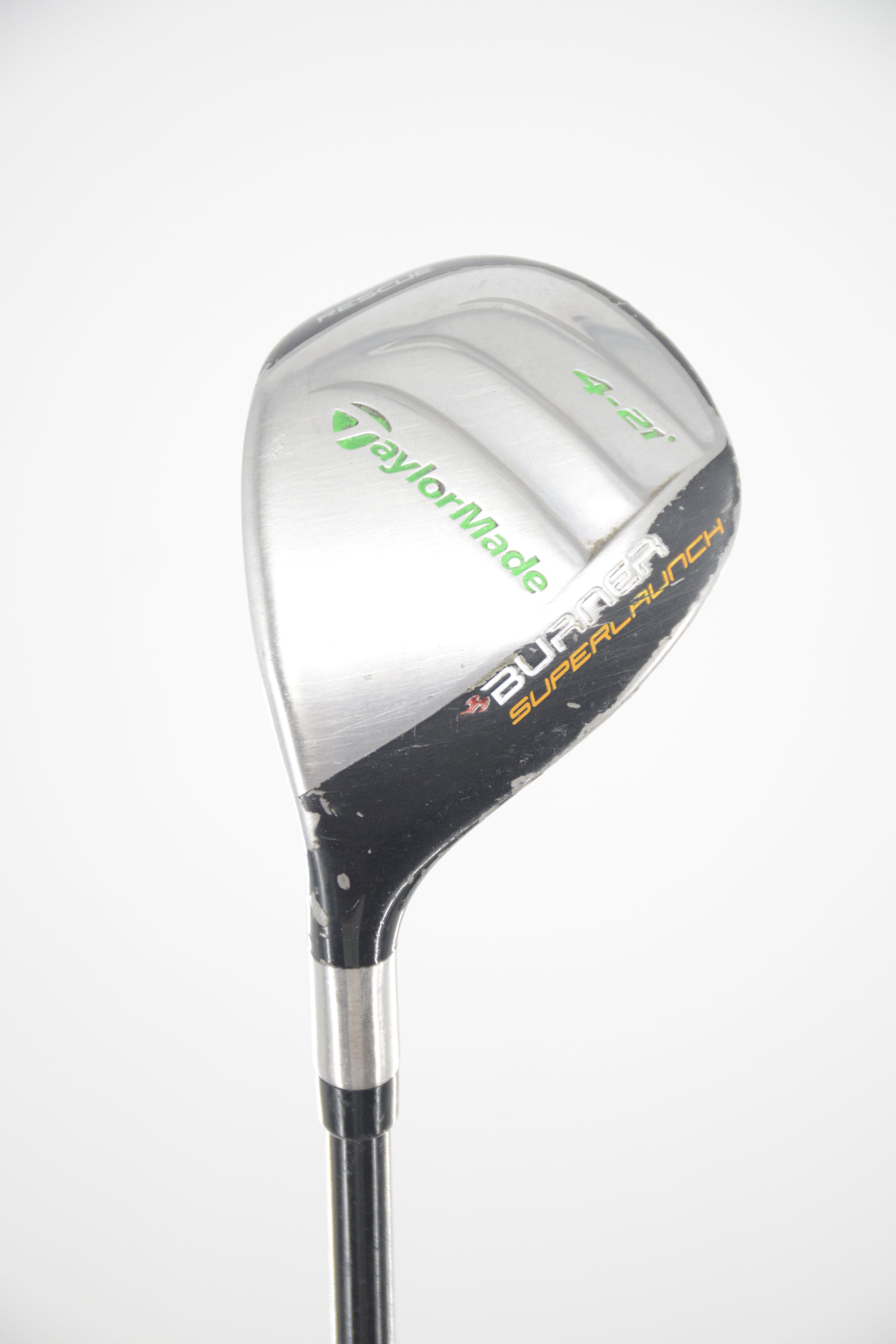 Lefty TaylorMade Burner Superlaunch Rescue 4 Hybrid R Flex 40.25" Golf Clubs GolfRoots 