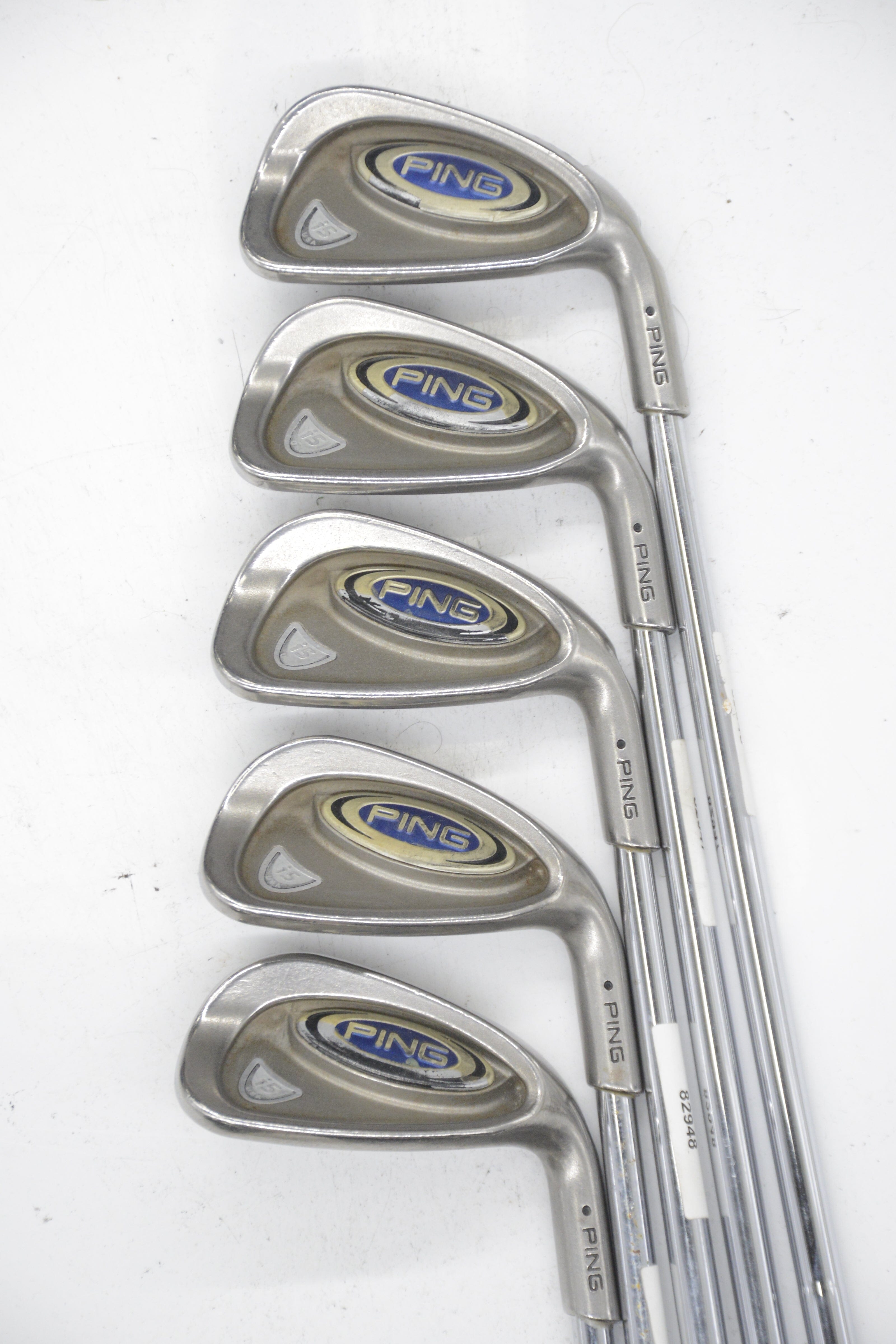 Ping I5 6-PW Iron Set R Flex +0.25" Golf Clubs GolfRoots 