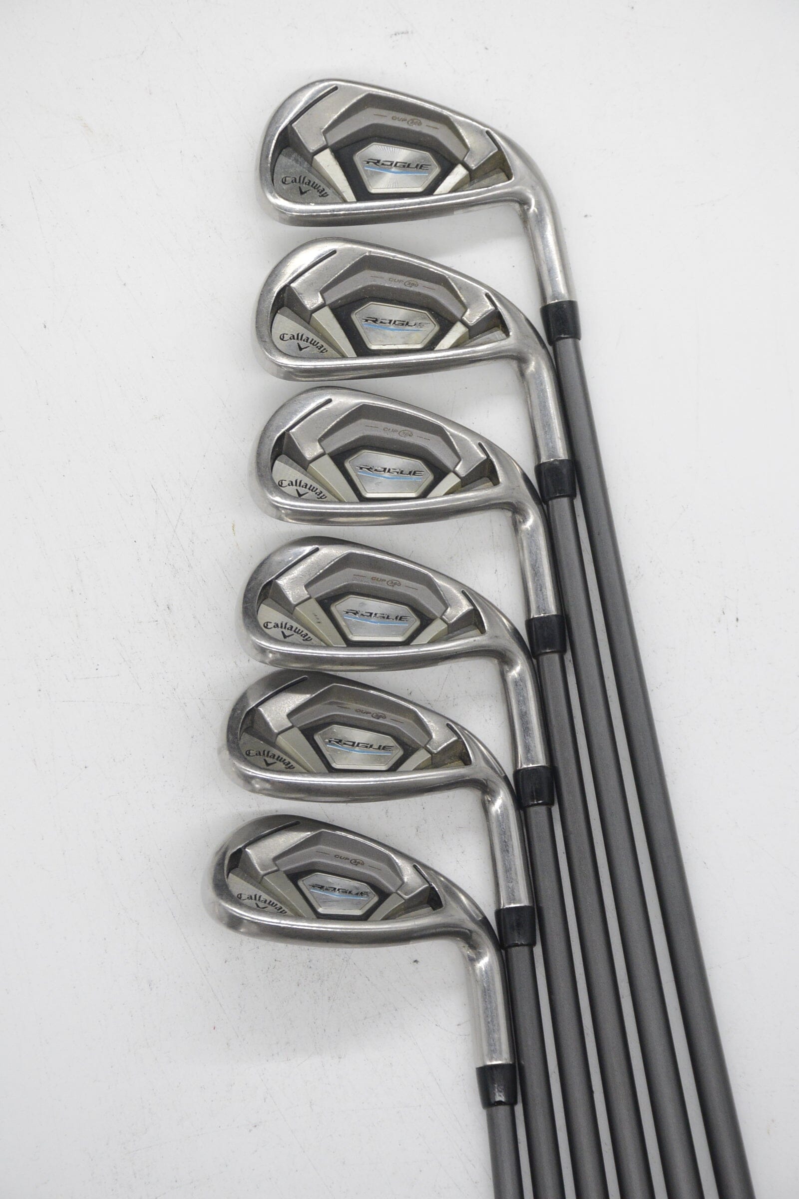 Callaway Rogue 5, 7-AW Iron Set S Flex -0.75" Golf Clubs GolfRoots 