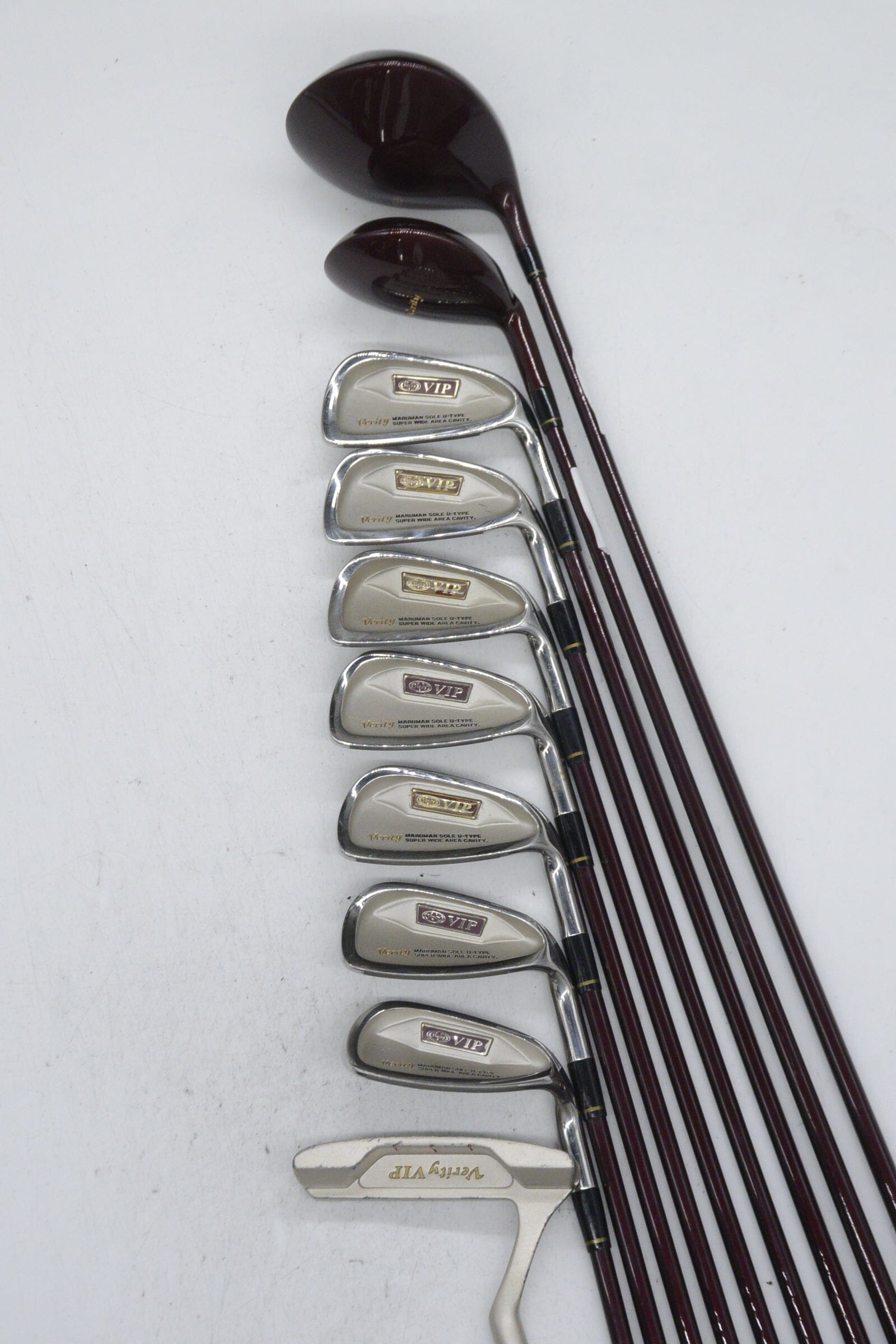 Women's Maruman Verity VIP Mixed Full Set W Flex -0.5" Golf Clubs GolfRoots 