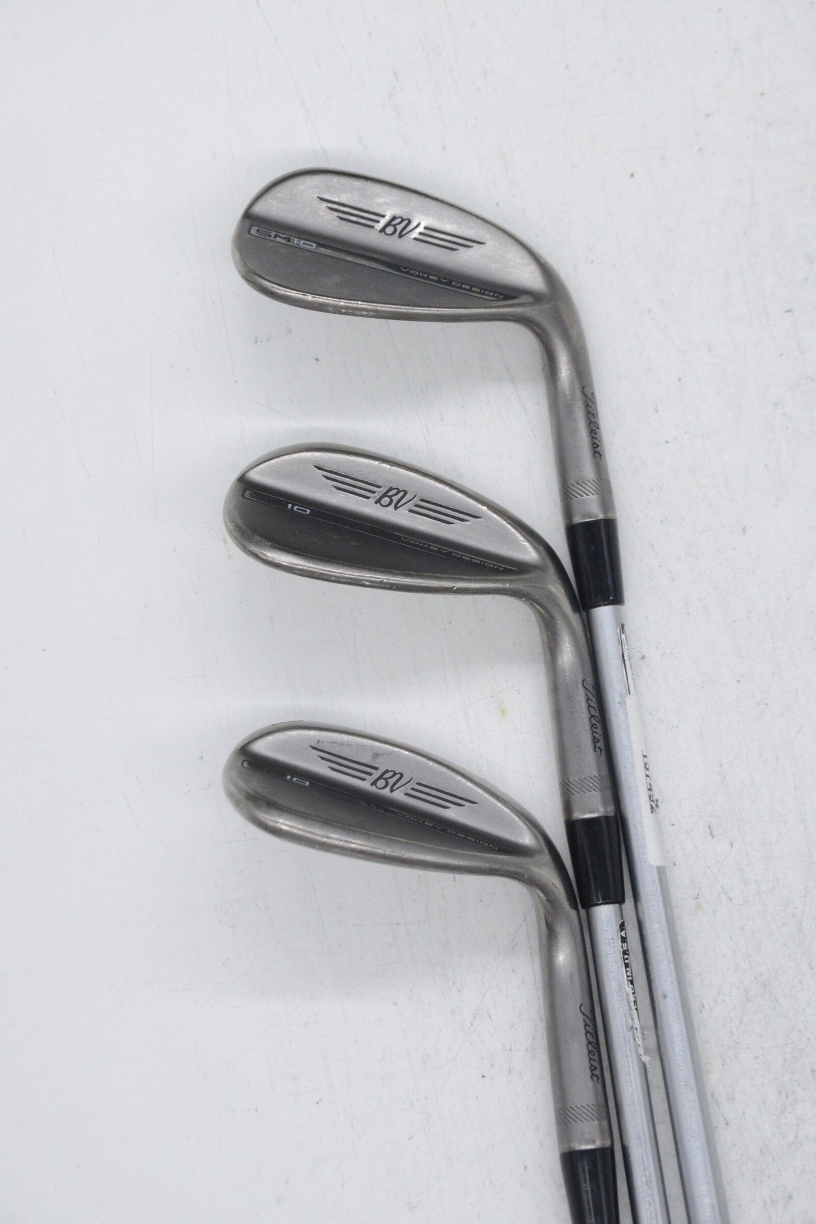 Titleist Vokey SM10 Nickel 50, 54, 60 Degree Wedge Set S Flex Golf Clubs GolfRoots 