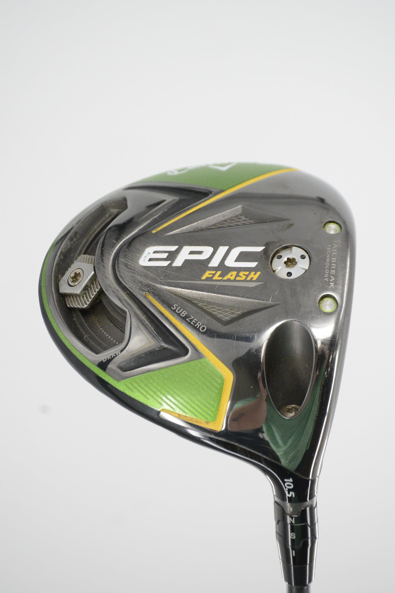 Callaway Epic Flash Sub Zero 10.5 Degree Driver S Flex 45.25" Golf Clubs GolfRoots 