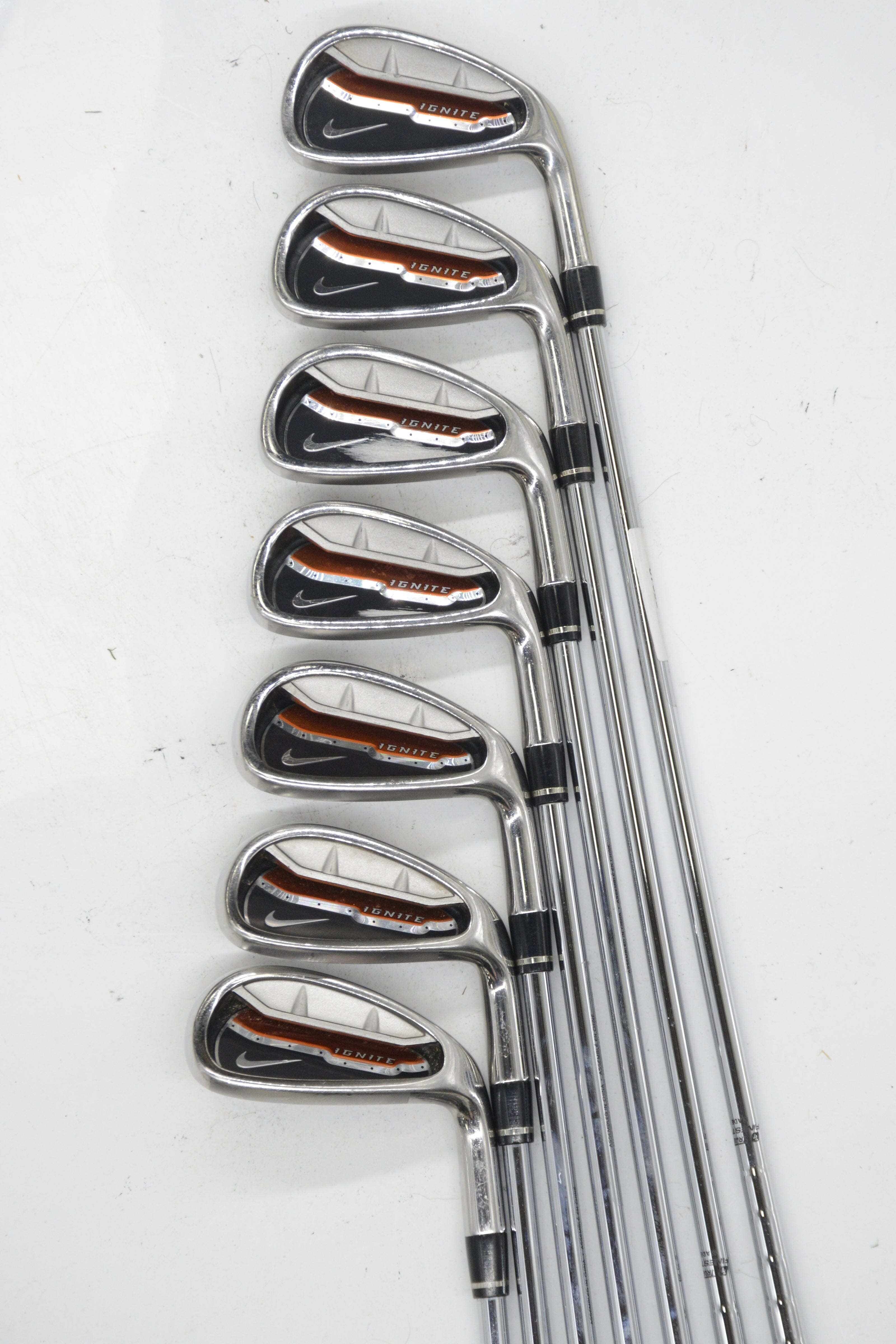 Nike Ignite 4-PW Iron Set Uniflex -0.25" Golf Clubs GolfRoots 