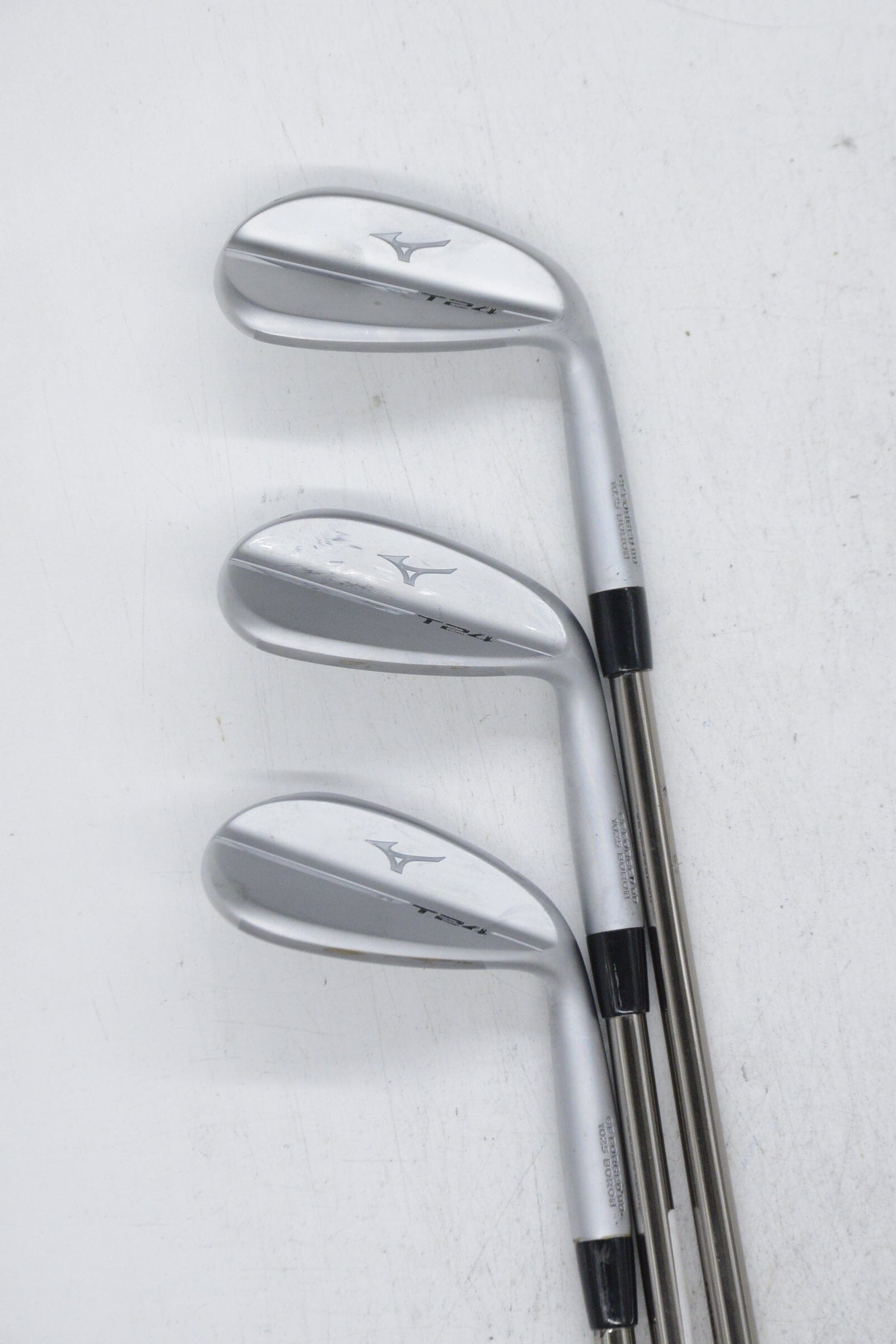 Women's Mizuno T24 Soft White Satin 46, 50, 54 Degree Wedge Set W Flex