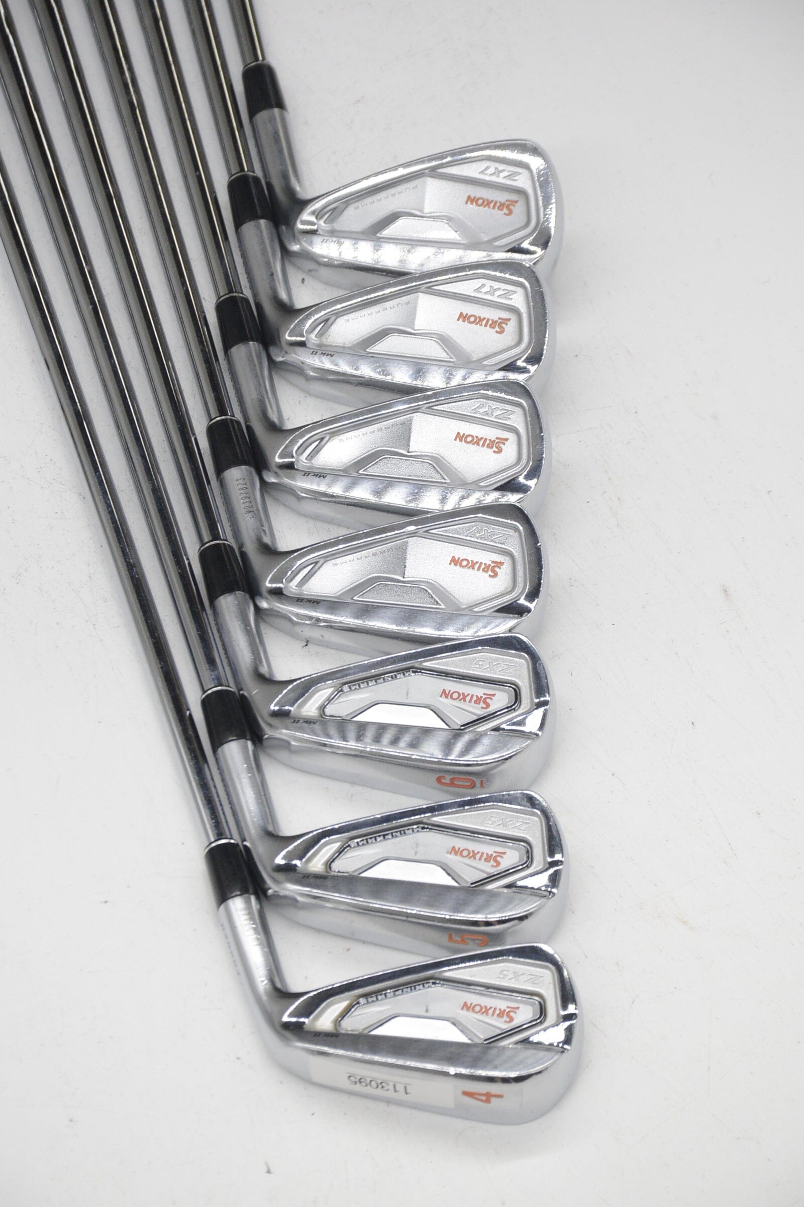 Srixon Zx5 / Zx7 Combo 4-PW Iron Set S Flex +0.5" Golf Clubs GolfRoots 
