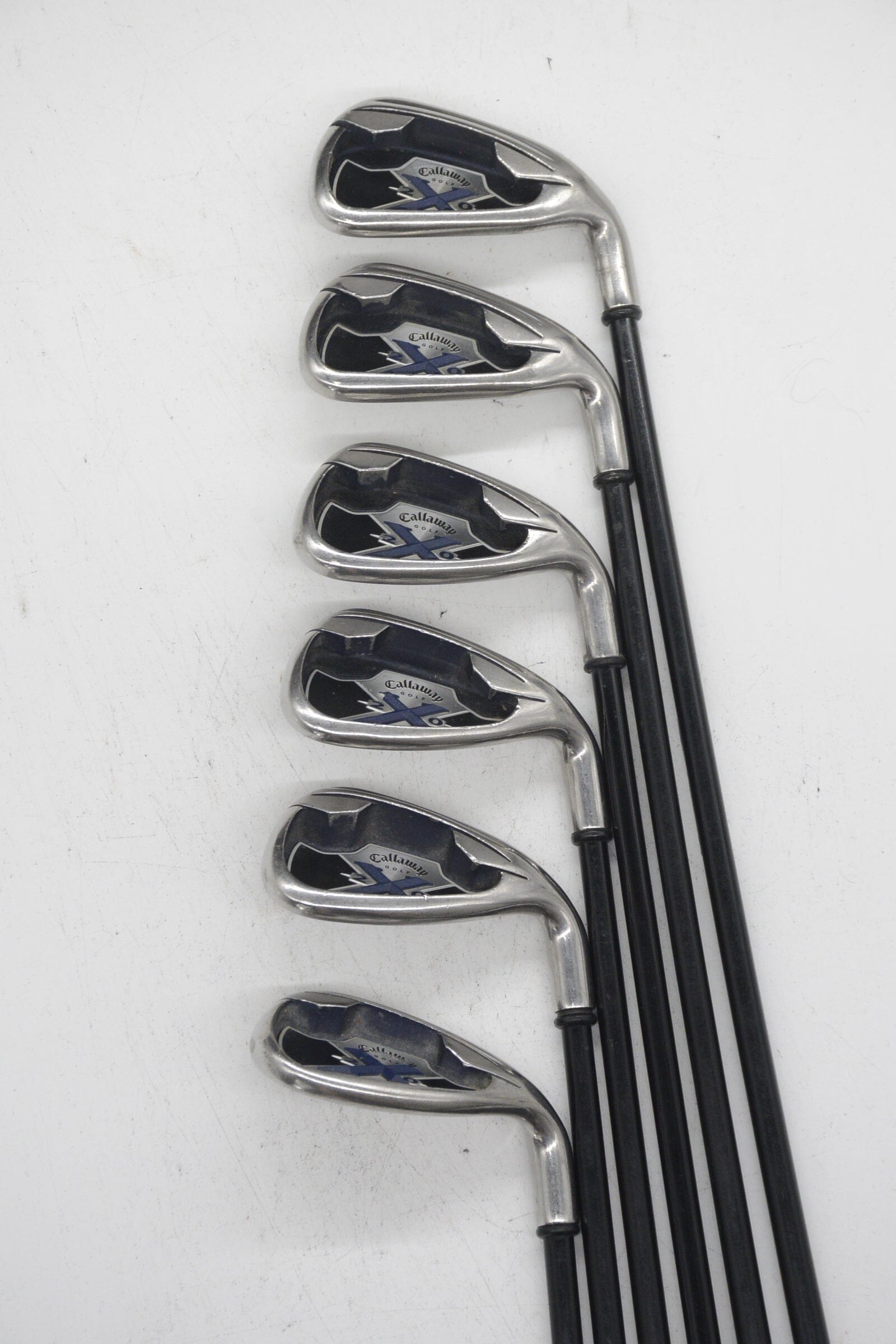 Callaway X-20 6-PW, LW Iron Set R Flex -0.5" Golf Clubs GolfRoots 