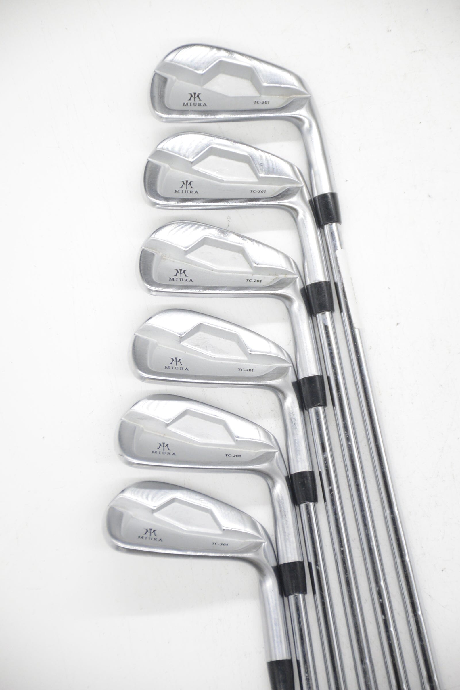 Miura TC-201 5-PW Iron Set S Flex +0.25" Golf Clubs GolfRoots 