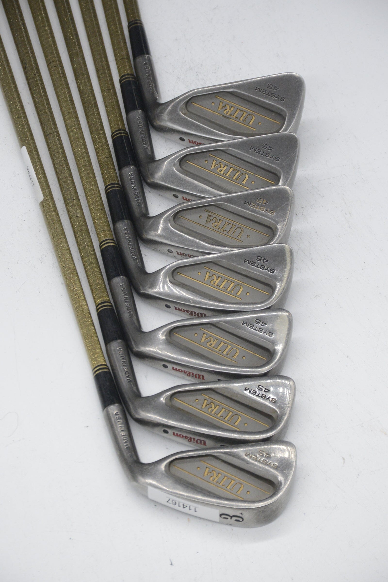 Wilson Ultra System 45 3-9 Iron Set R Flex -0.75" Golf Clubs GolfRoots 