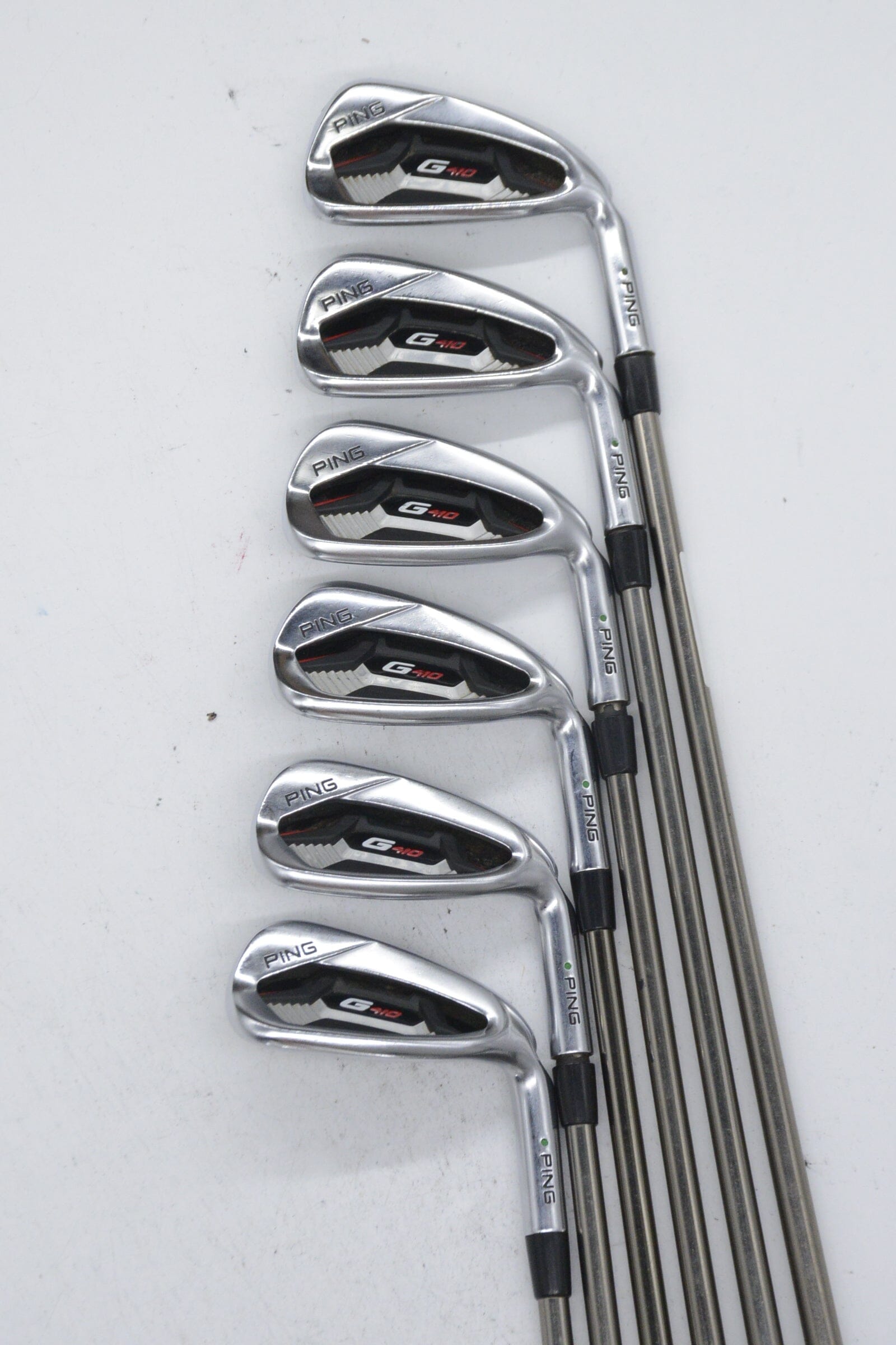 Ping G410 6-UW Iron Set R Flex -0.5" Golf Clubs GolfRoots 