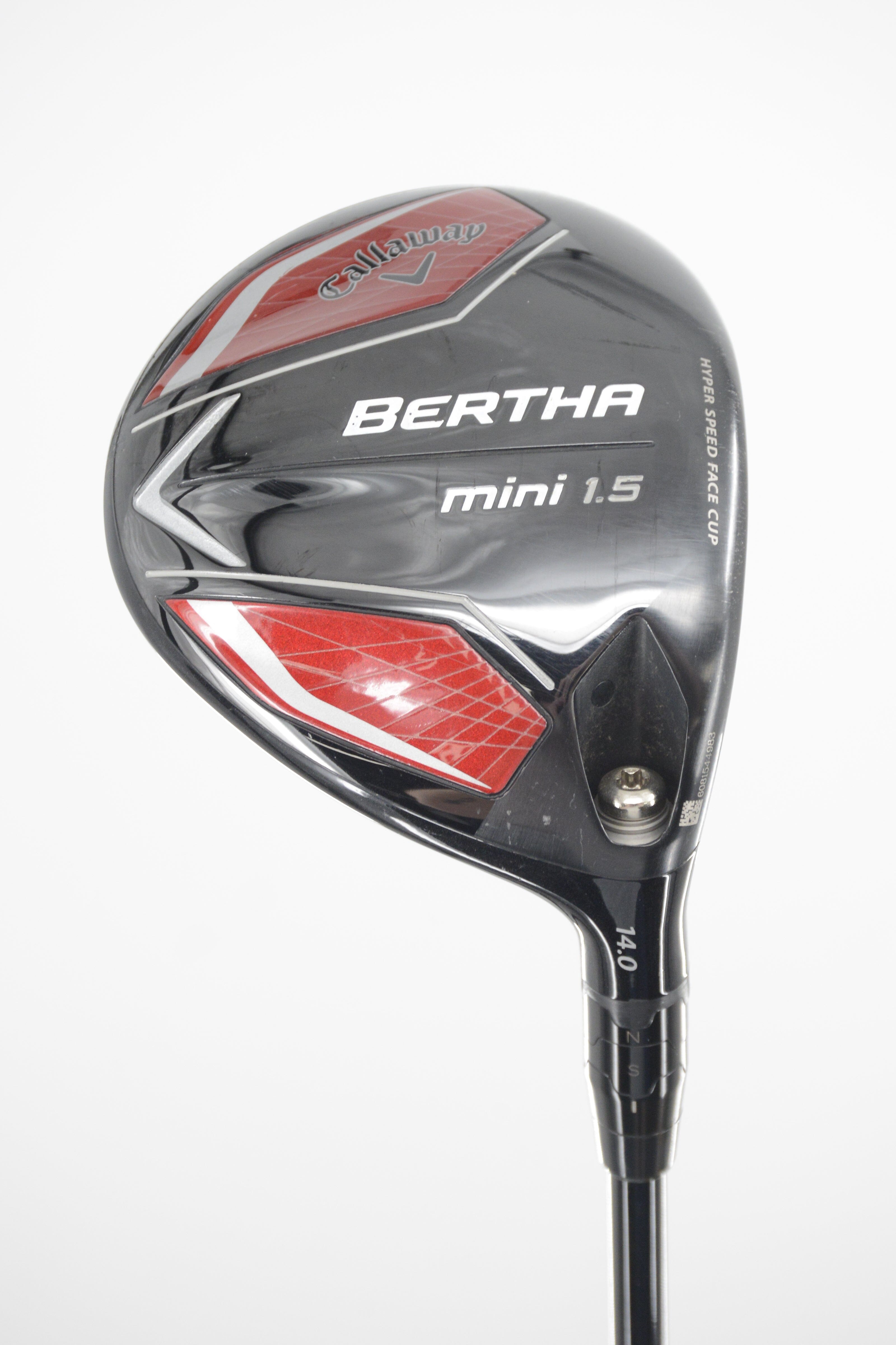 Callaway Big Bertha Mini 1.5 14 Degree Driver SR Flex 44" Golf Clubs GolfRoots 